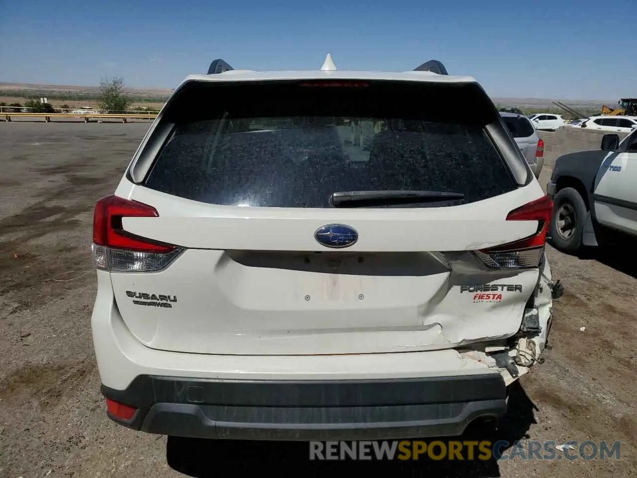 6 fotografías del automóvil dañado JF2SKAJC7MH400261 SUBARU FORESTER 2021