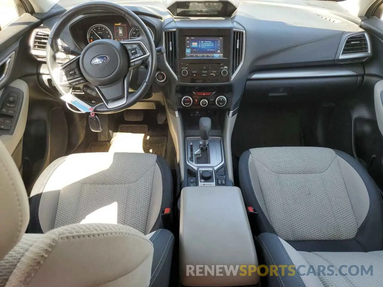 8 fotografías del automóvil dañado JF2SKAJC7MH400261 SUBARU FORESTER 2021