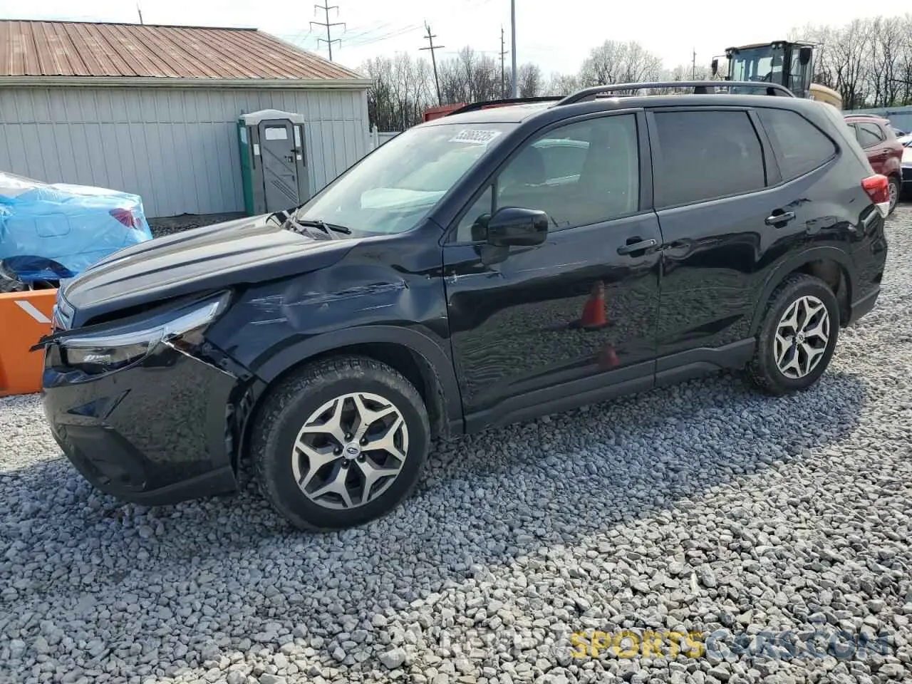 1 fotografías del automóvil dañado JF2SKAJC7MH470116 SUBARU FORESTER 2021