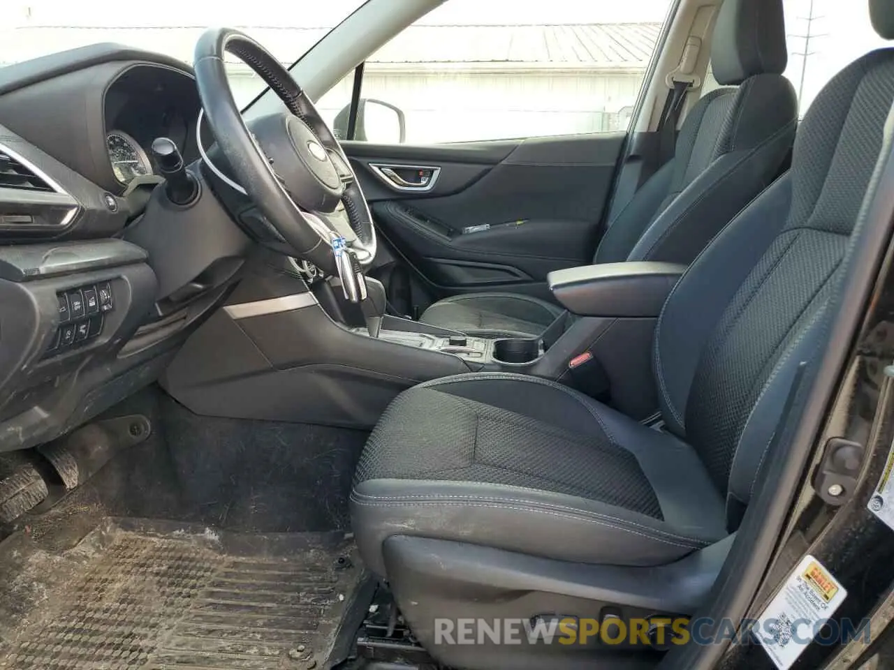 7 fotografías del automóvil dañado JF2SKAJC7MH470116 SUBARU FORESTER 2021