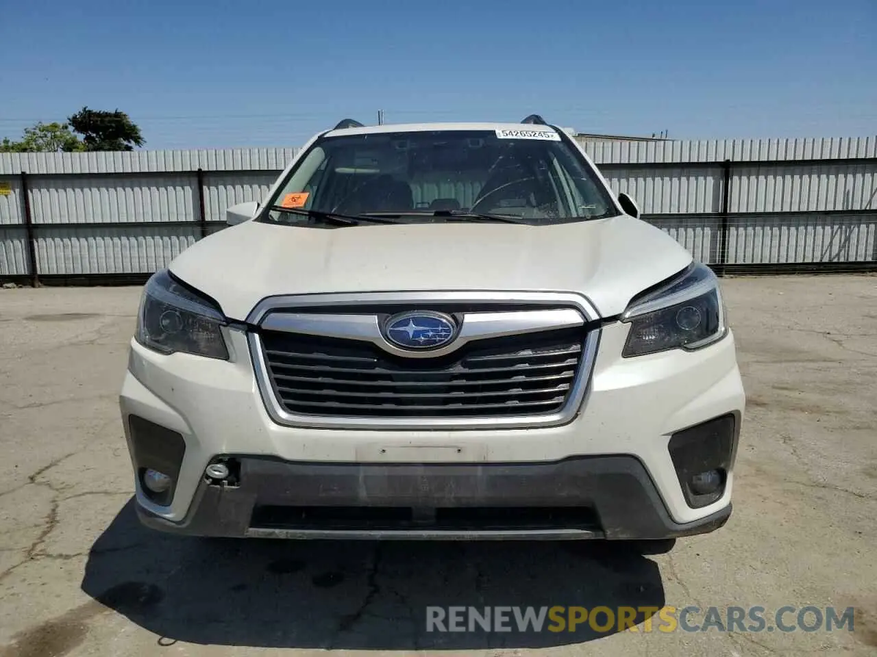 5 fotografías del automóvil dañado JF2SKAJC8MH486163 SUBARU FORESTER 2021