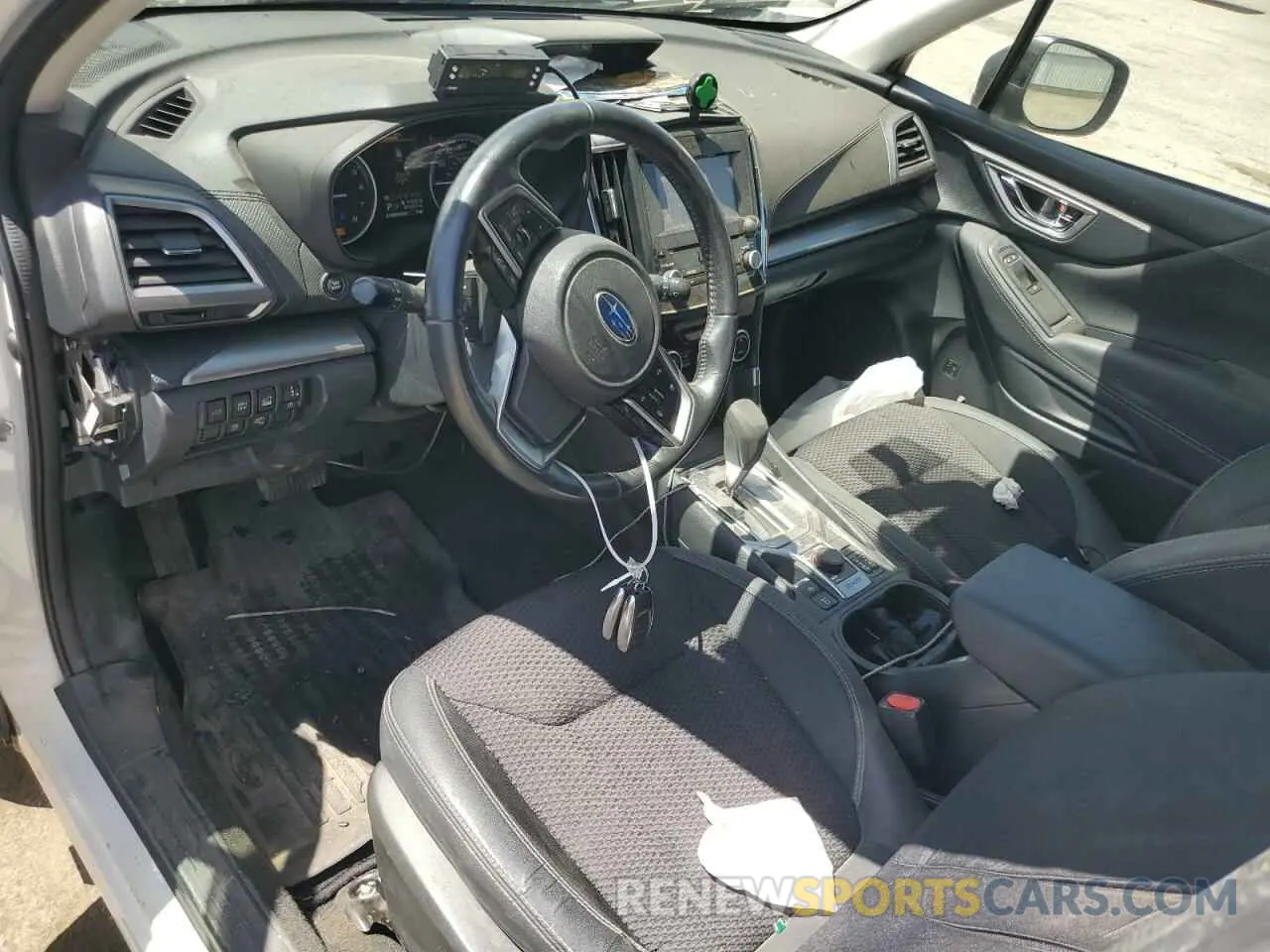8 fotografías del automóvil dañado JF2SKAJC8MH486163 SUBARU FORESTER 2021