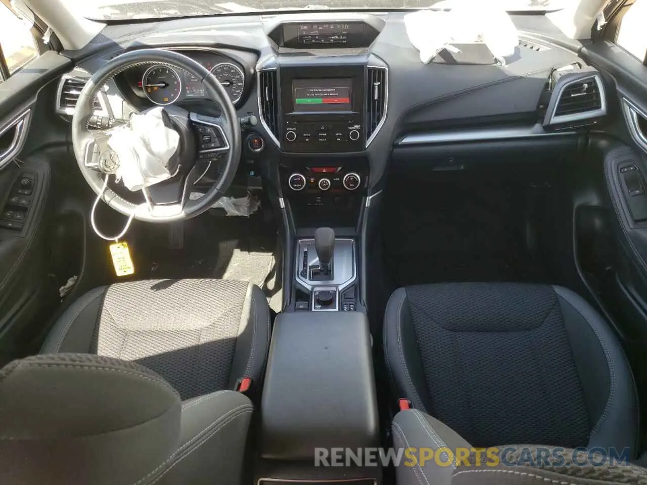 8 fotografías del automóvil dañado JF2SKAJC8MH580382 SUBARU FORESTER 2021