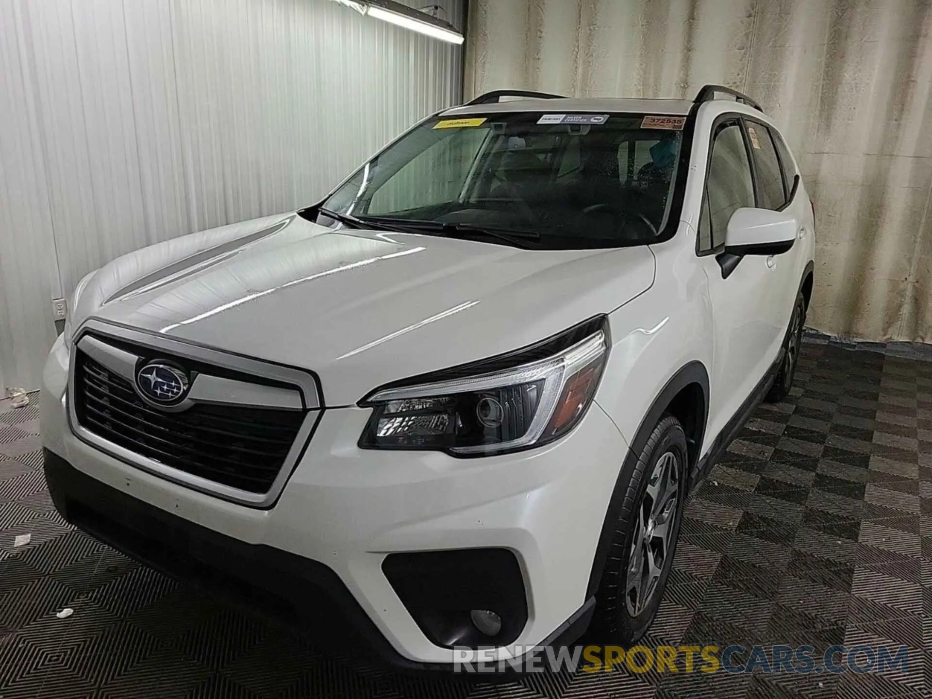 9 fotografías del automóvil dañado JF2SKAJC8MH589339 SUBARU FORESTER 2021