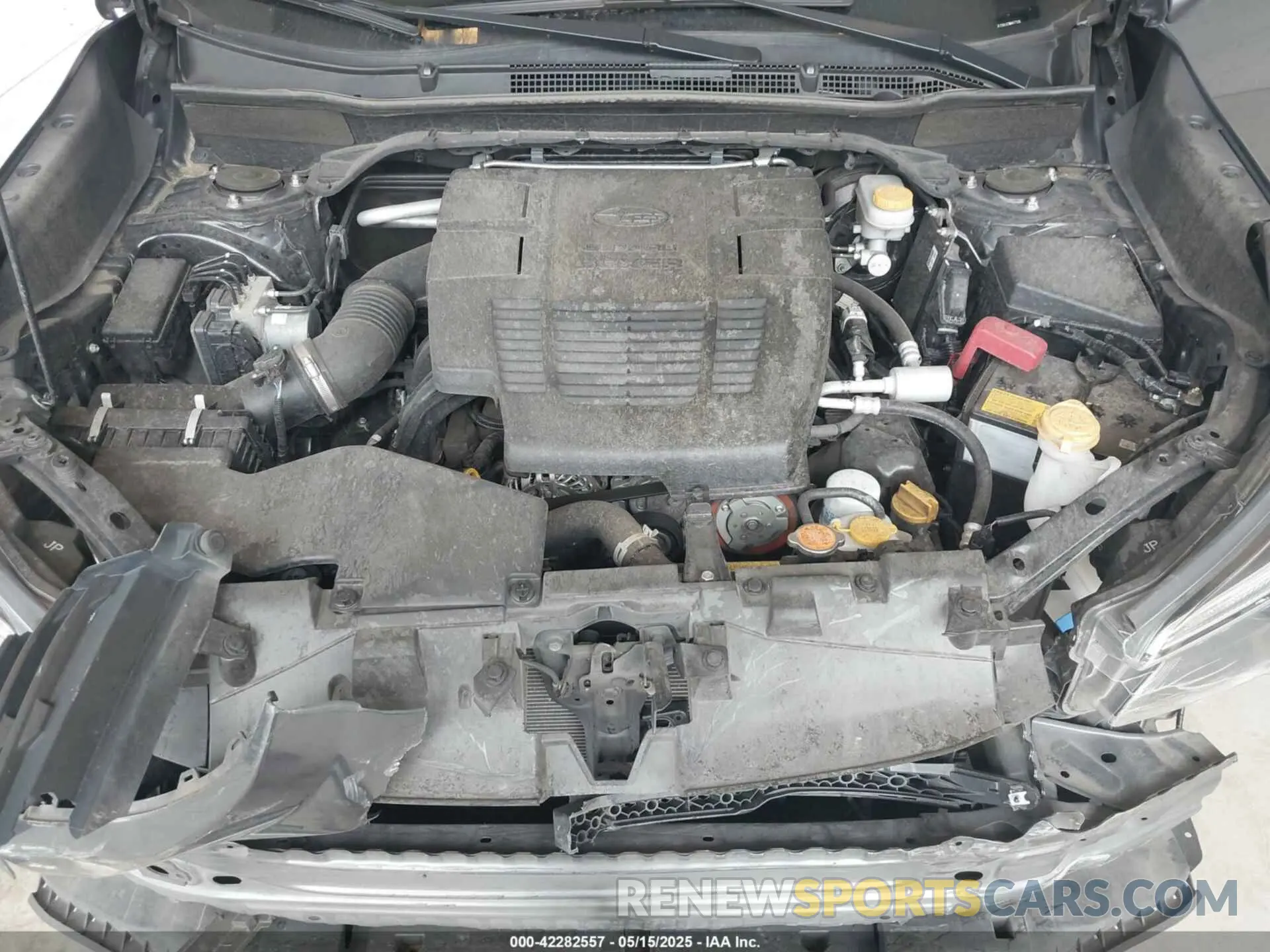 10 fotografías del automóvil dañado JF2SKAJC9MH477326 SUBARU FORESTER 2021