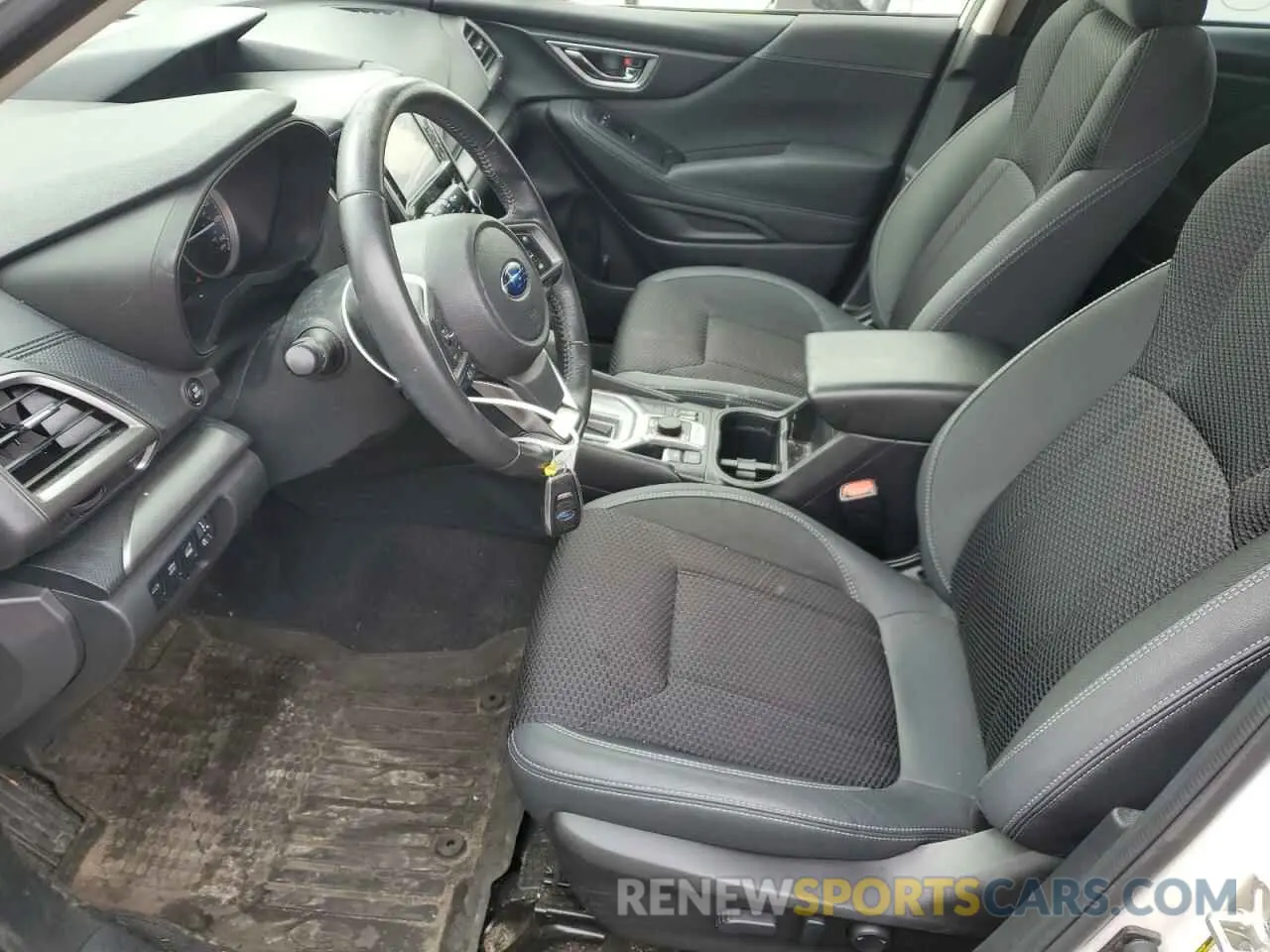 7 fotografías del automóvil dañado JF2SKAJC9MH491629 SUBARU FORESTER 2021