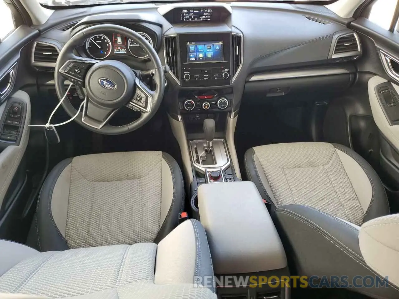 8 fotografías del automóvil dañado JF2SKAJCXMH429592 SUBARU FORESTER 2021