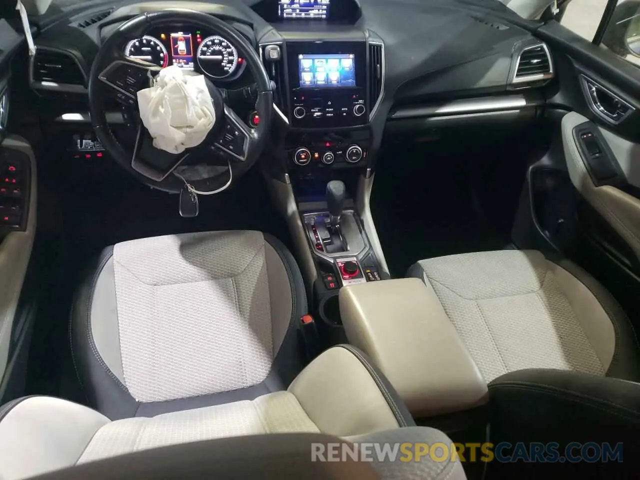 8 fotografías del automóvil dañado JF2SKAJCXMH451494 SUBARU FORESTER 2021