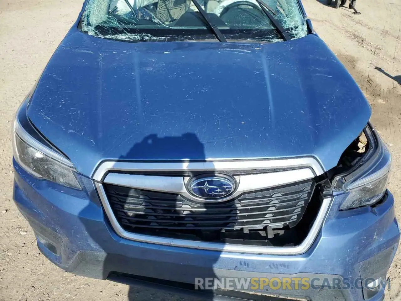 12 fotografías del automóvil dañado JF2SKAJCXMH475326 SUBARU FORESTER 2021