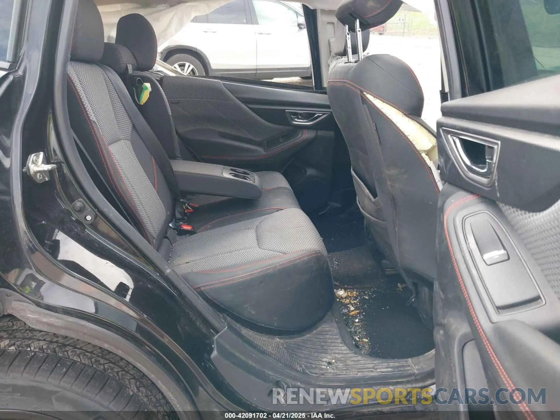 8 fotografías del automóvil dañado JF2SKALC4MH568288 SUBARU FORESTER 2021