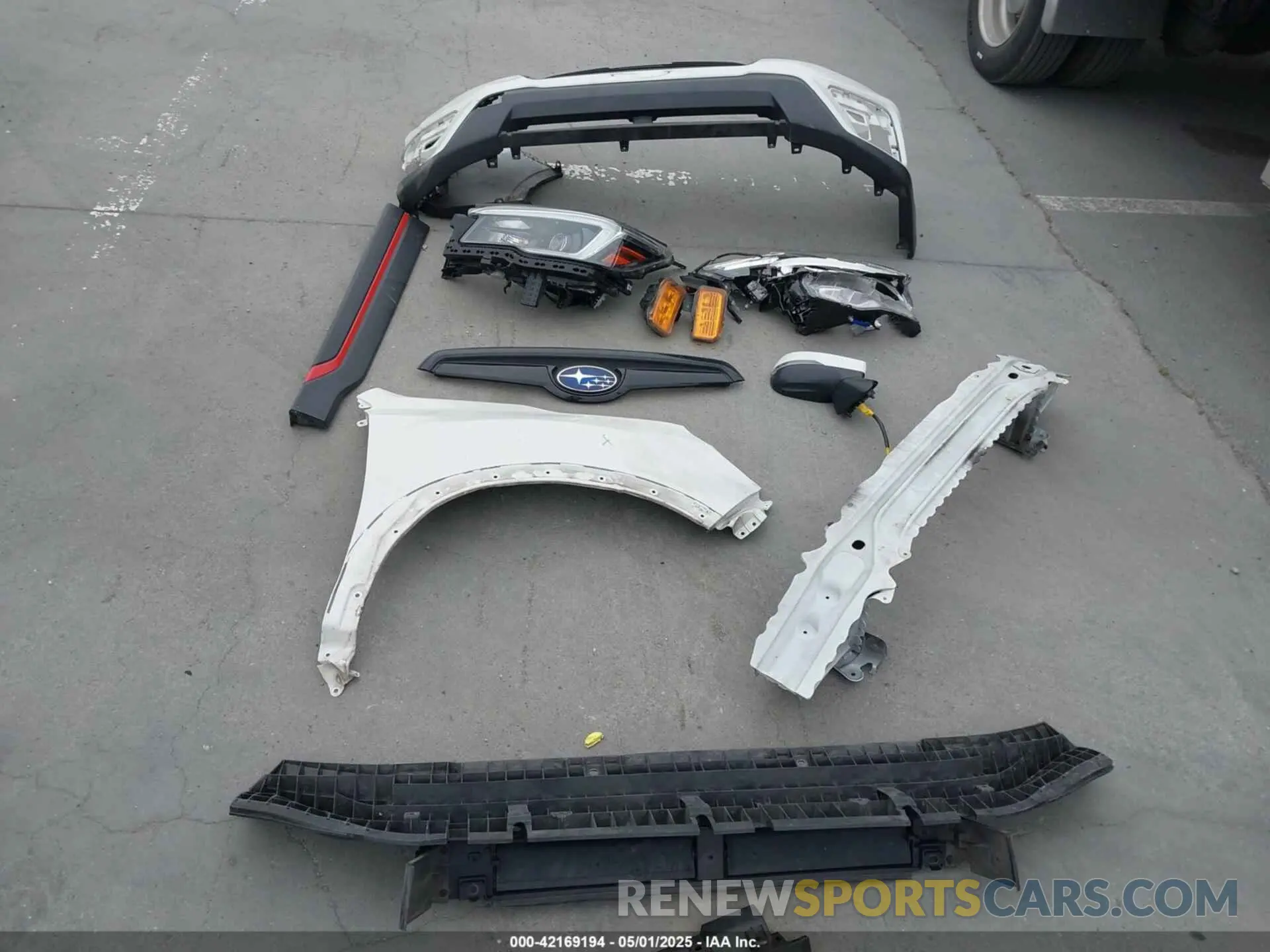 12 fotografías del automóvil dañado JF2SKARC0MH441979 SUBARU FORESTER 2021