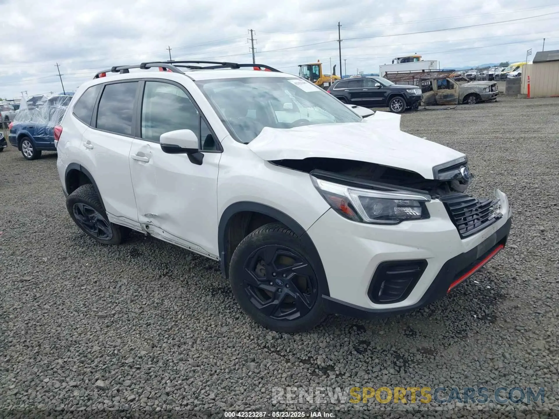 1 fotografías del automóvil dañado JF2SKARC0MH506247 SUBARU FORESTER 2021