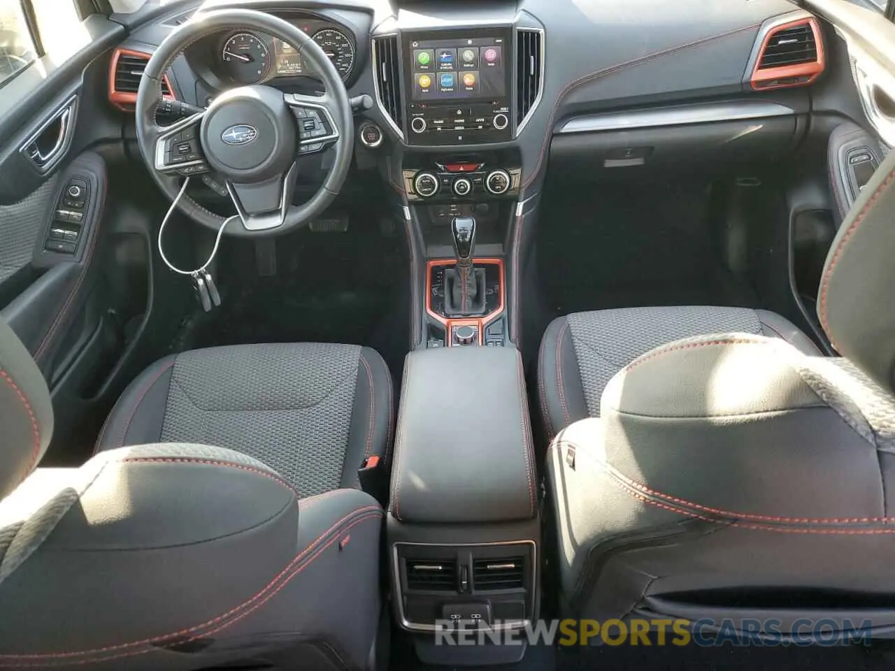 8 fotografías del automóvil dañado JF2SKARC0MH515871 SUBARU FORESTER 2021