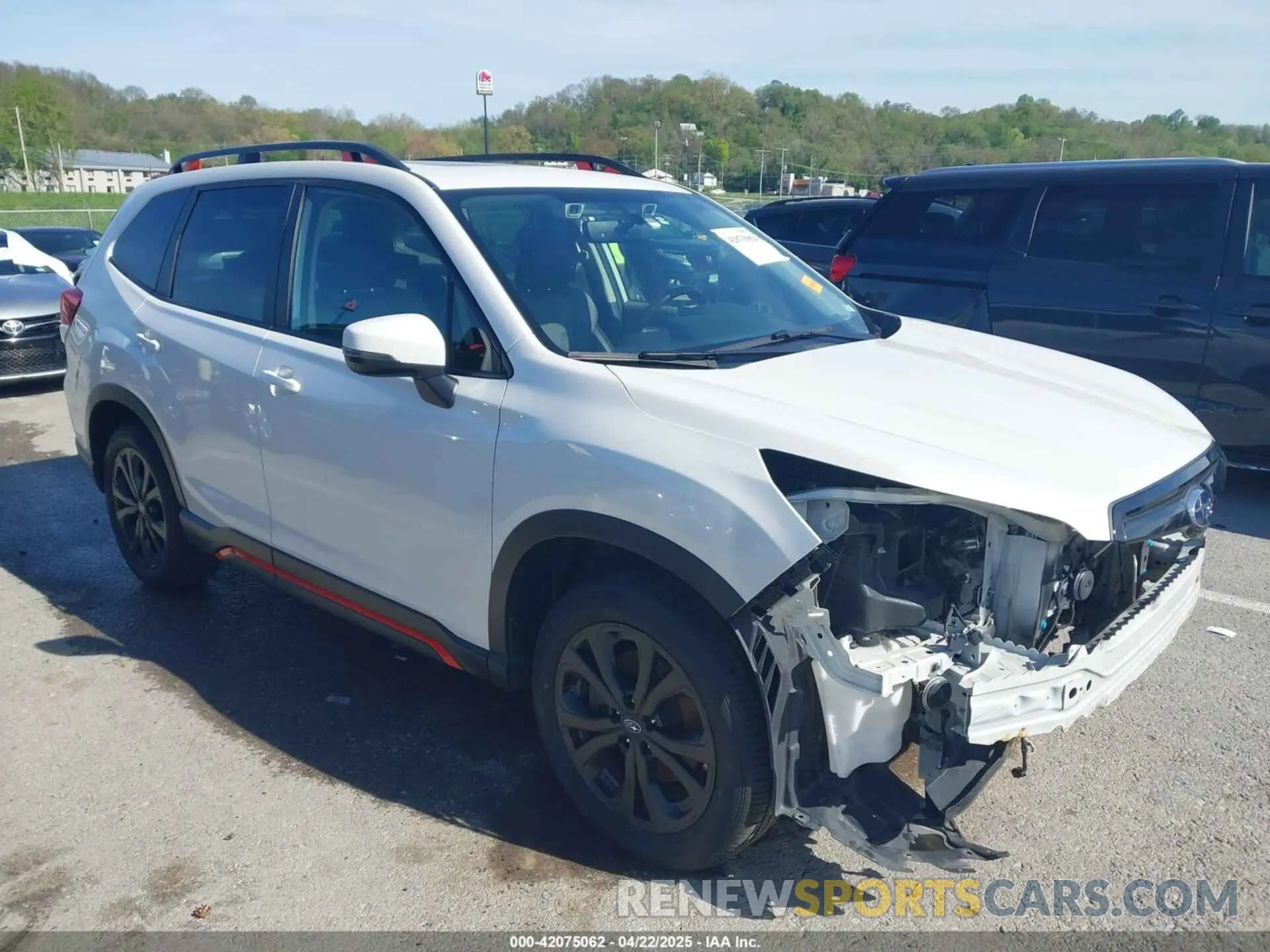 1 fotografías del automóvil dañado JF2SKARC3MH466651 SUBARU FORESTER 2021