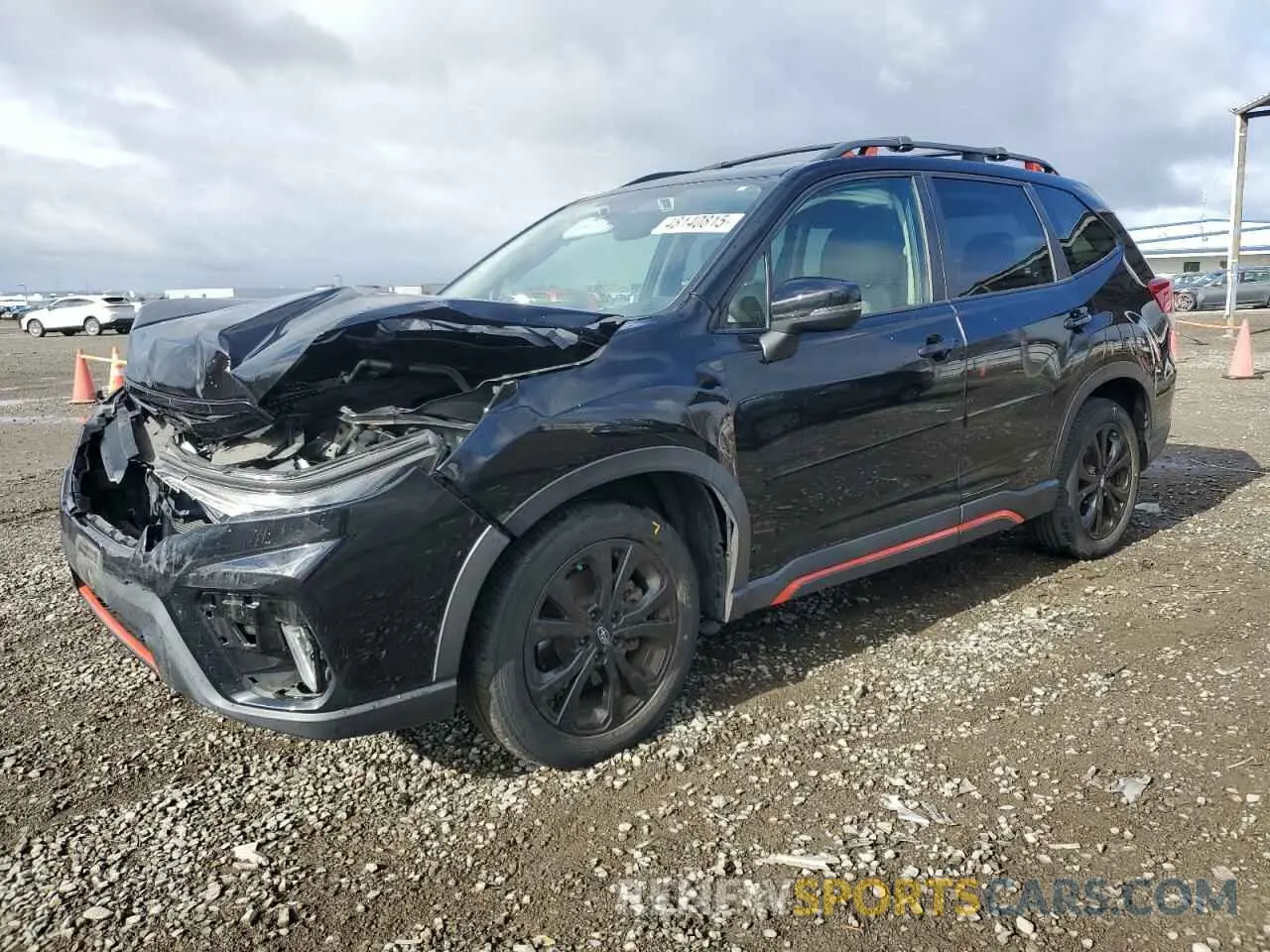 1 fotografías del automóvil dañado JF2SKARC3MH497706 SUBARU FORESTER 2021