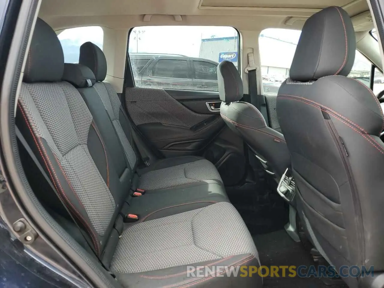 12 fotografías del automóvil dañado JF2SKARC4MH498458 SUBARU FORESTER 2021