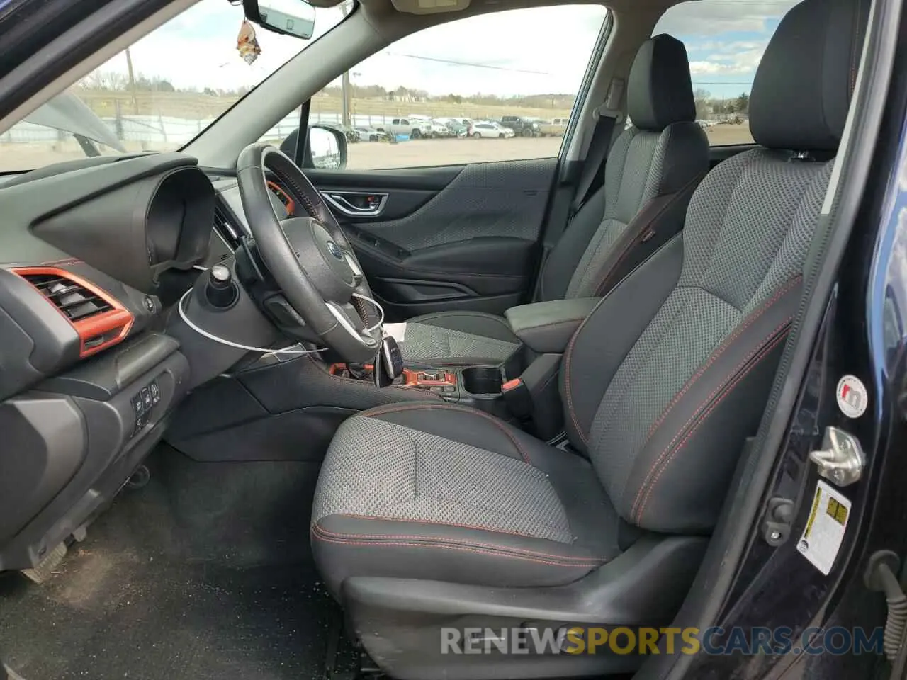 7 fotografías del automóvil dañado JF2SKARC4MH498458 SUBARU FORESTER 2021