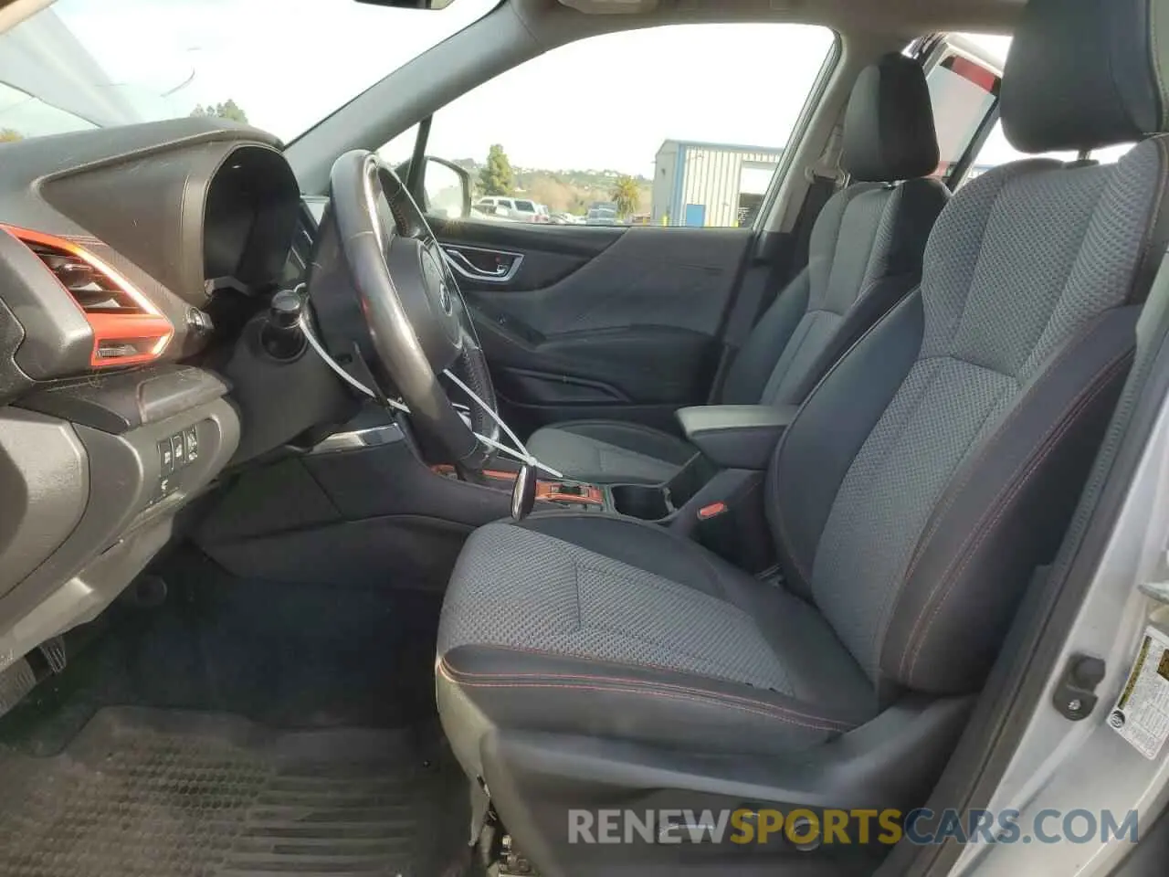 7 fotografías del automóvil dañado JF2SKARC4MH510270 SUBARU FORESTER 2021