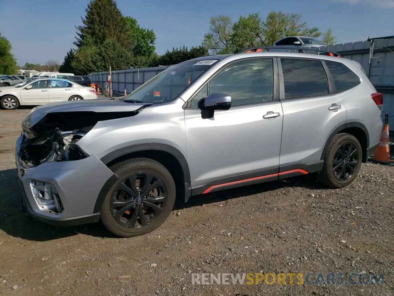 1 fotografías del automóvil dañado JF2SKARC5MH404491 SUBARU FORESTER 2021