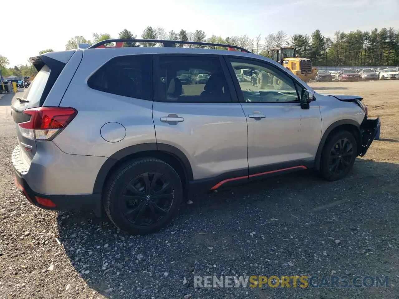 3 fotografías del automóvil dañado JF2SKARC5MH404491 SUBARU FORESTER 2021