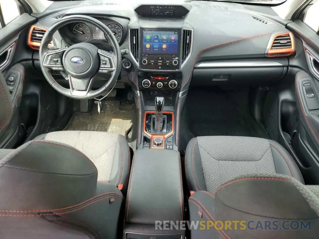 8 fotografías del automóvil dañado JF2SKARC5MH468627 SUBARU FORESTER 2021