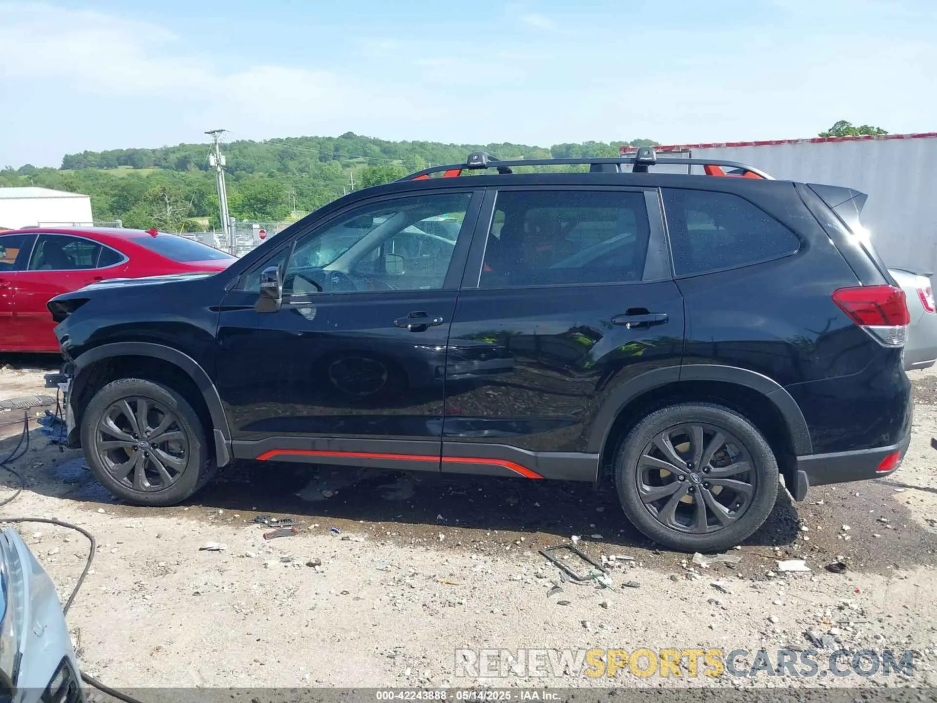 15 fotografías del automóvil dañado JF2SKARC6MH518032 SUBARU FORESTER 2021