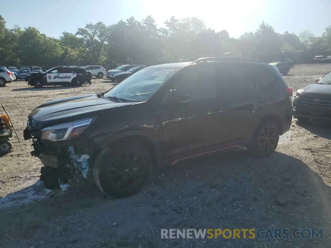 1 fotografías del automóvil dañado JF2SKARC6MH551287 SUBARU FORESTER 2021