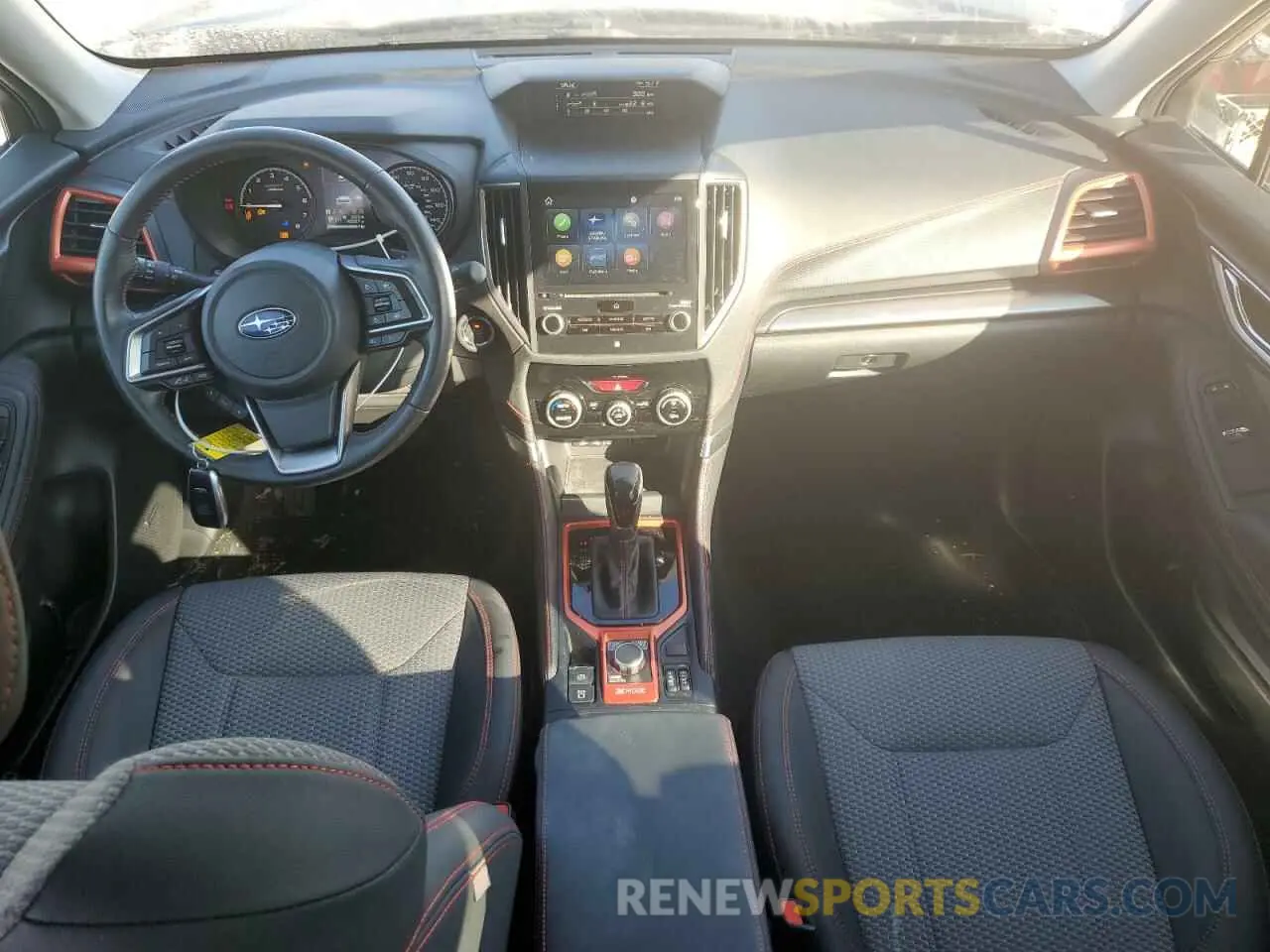 8 fotografías del automóvil dañado JF2SKARC6MH551287 SUBARU FORESTER 2021