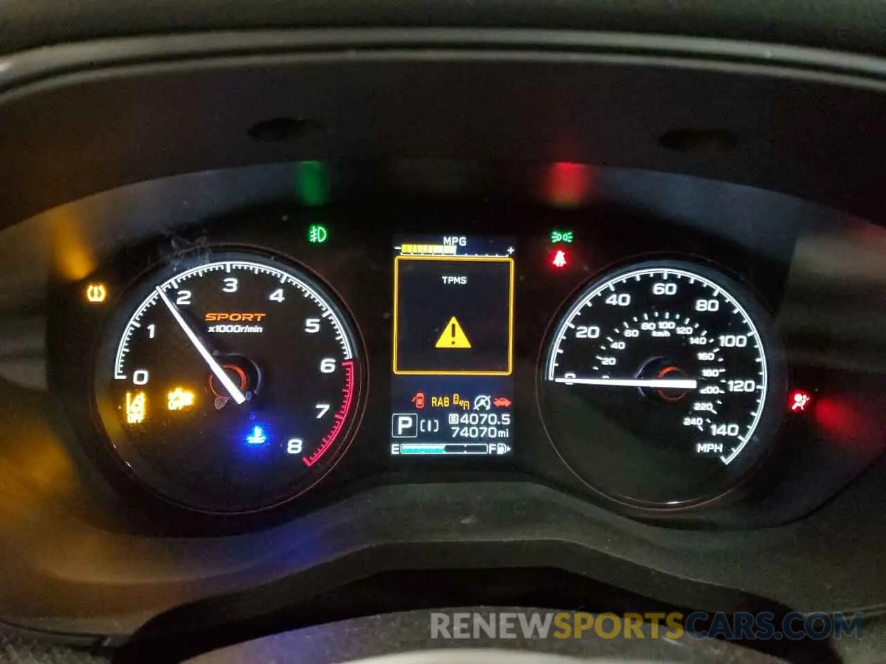 9 fotografías del automóvil dañado JF2SKARC6MH574133 SUBARU FORESTER 2021