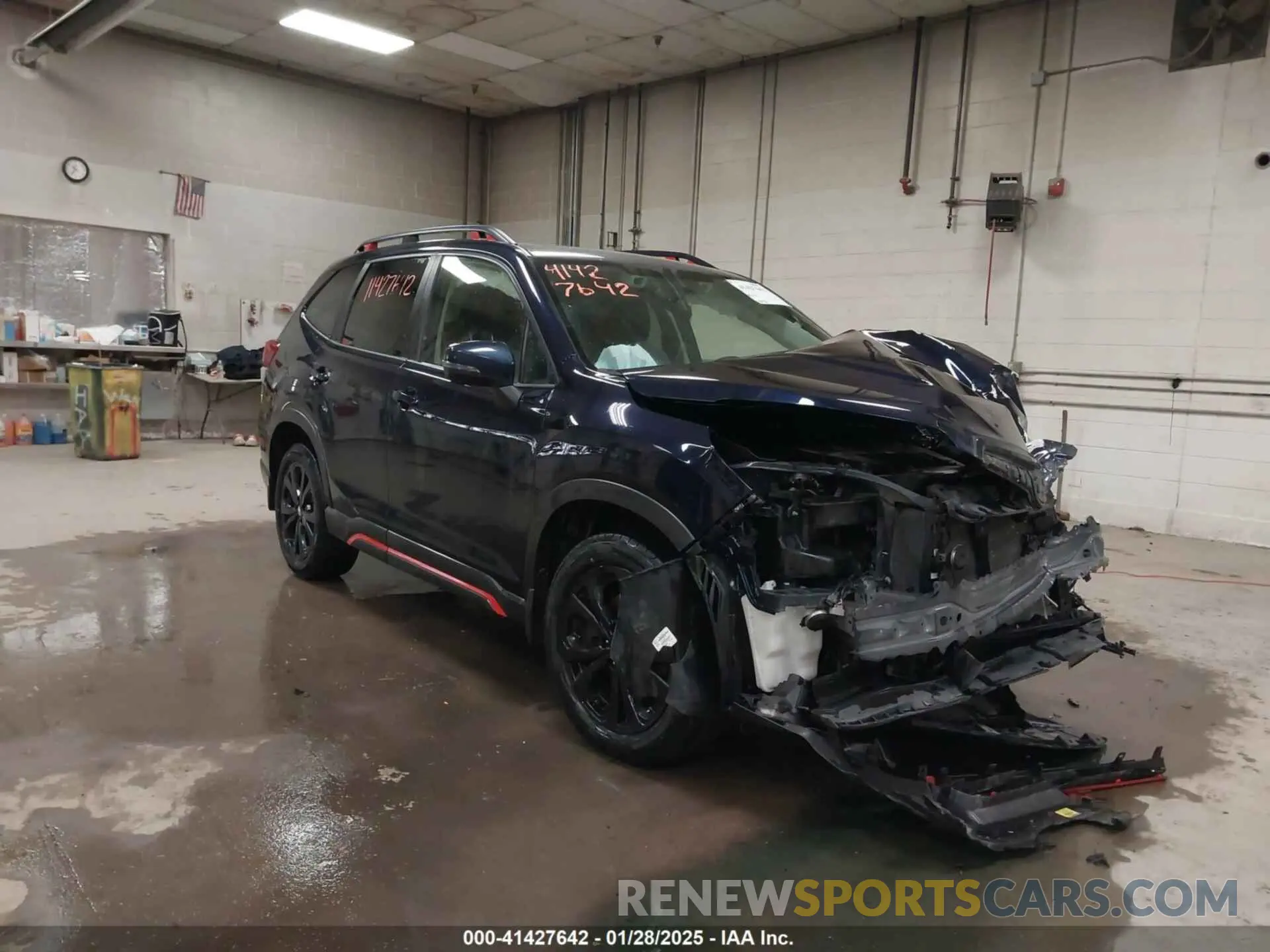 1 fotografías del automóvil dañado JF2SKARC7MH406601 SUBARU FORESTER 2021