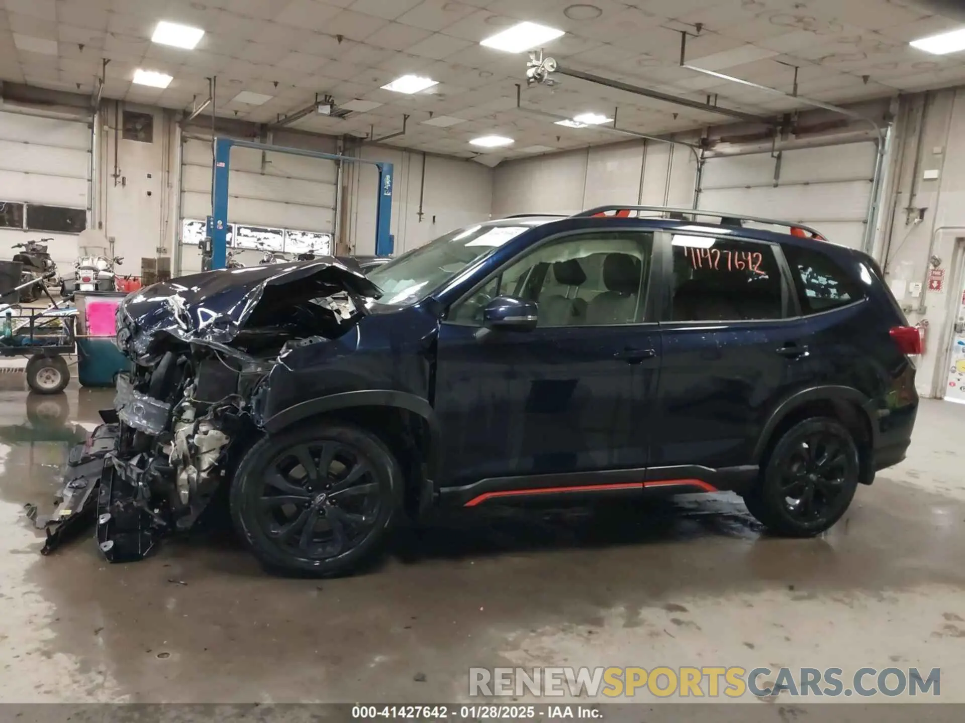 15 fotografías del automóvil dañado JF2SKARC7MH406601 SUBARU FORESTER 2021