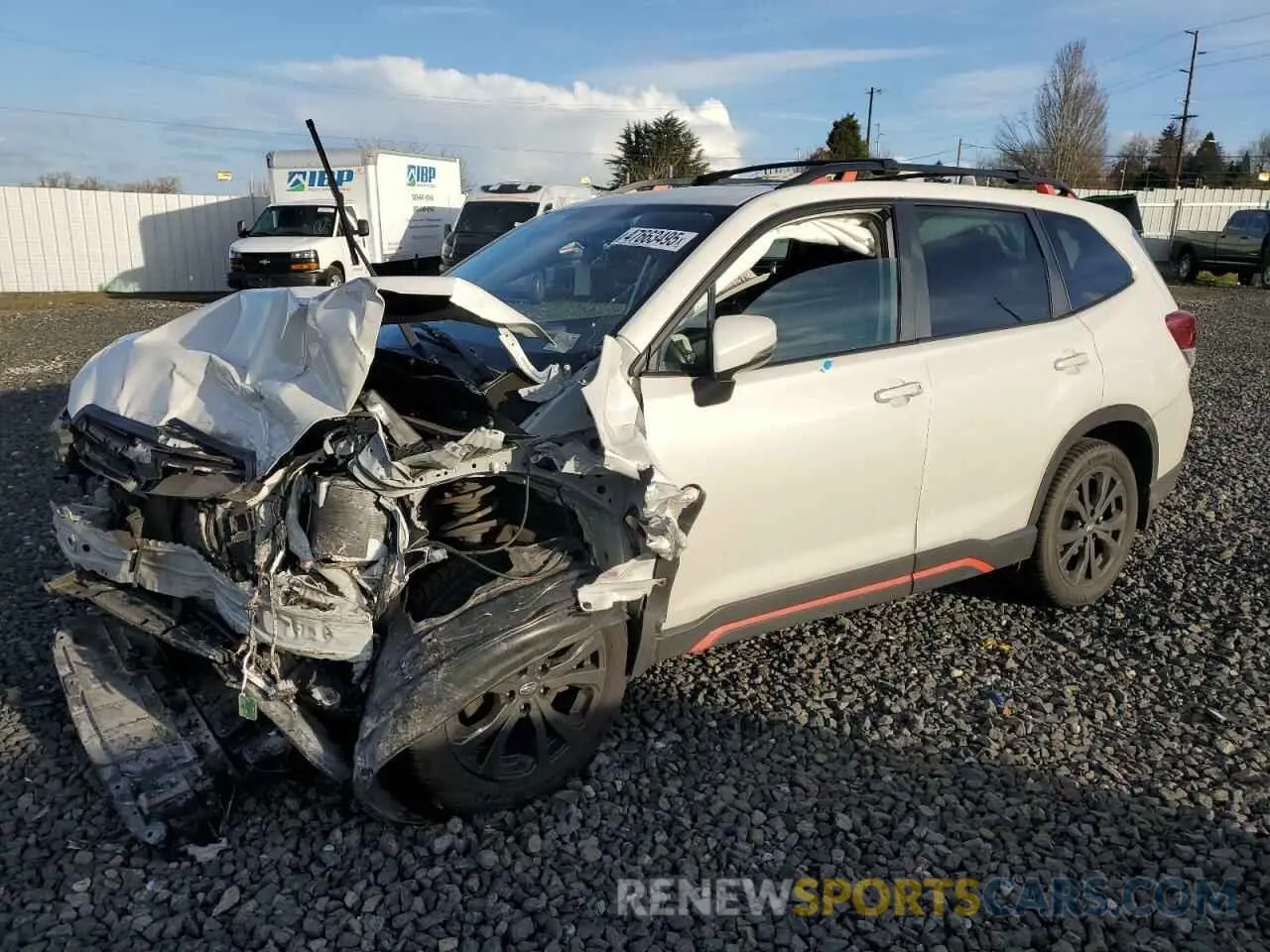 1 fotografías del automóvil dañado JF2SKARCXMH502710 SUBARU FORESTER 2021