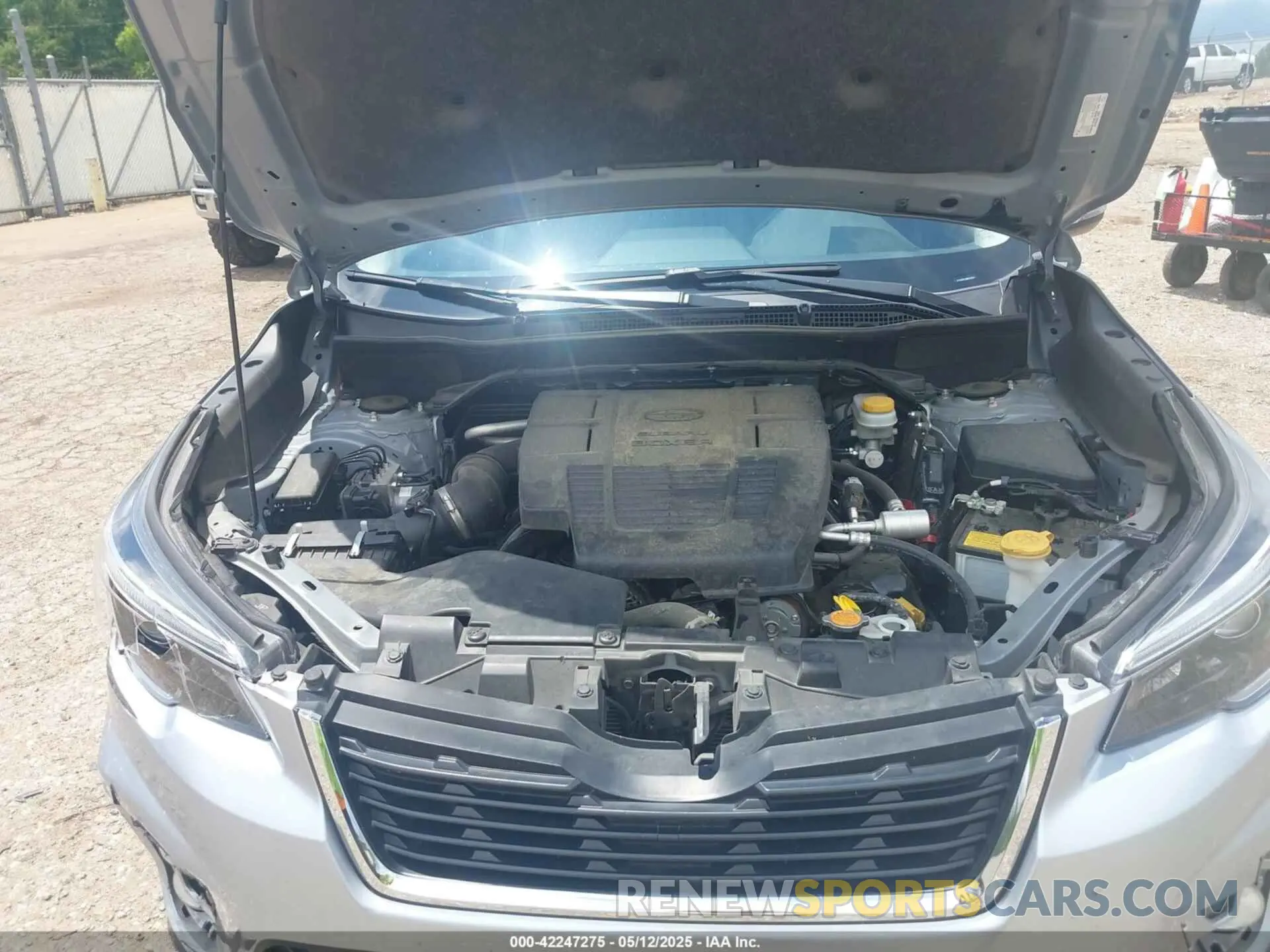 10 fotografías del automóvil dañado JF2SKASC0MH510471 SUBARU FORESTER 2021