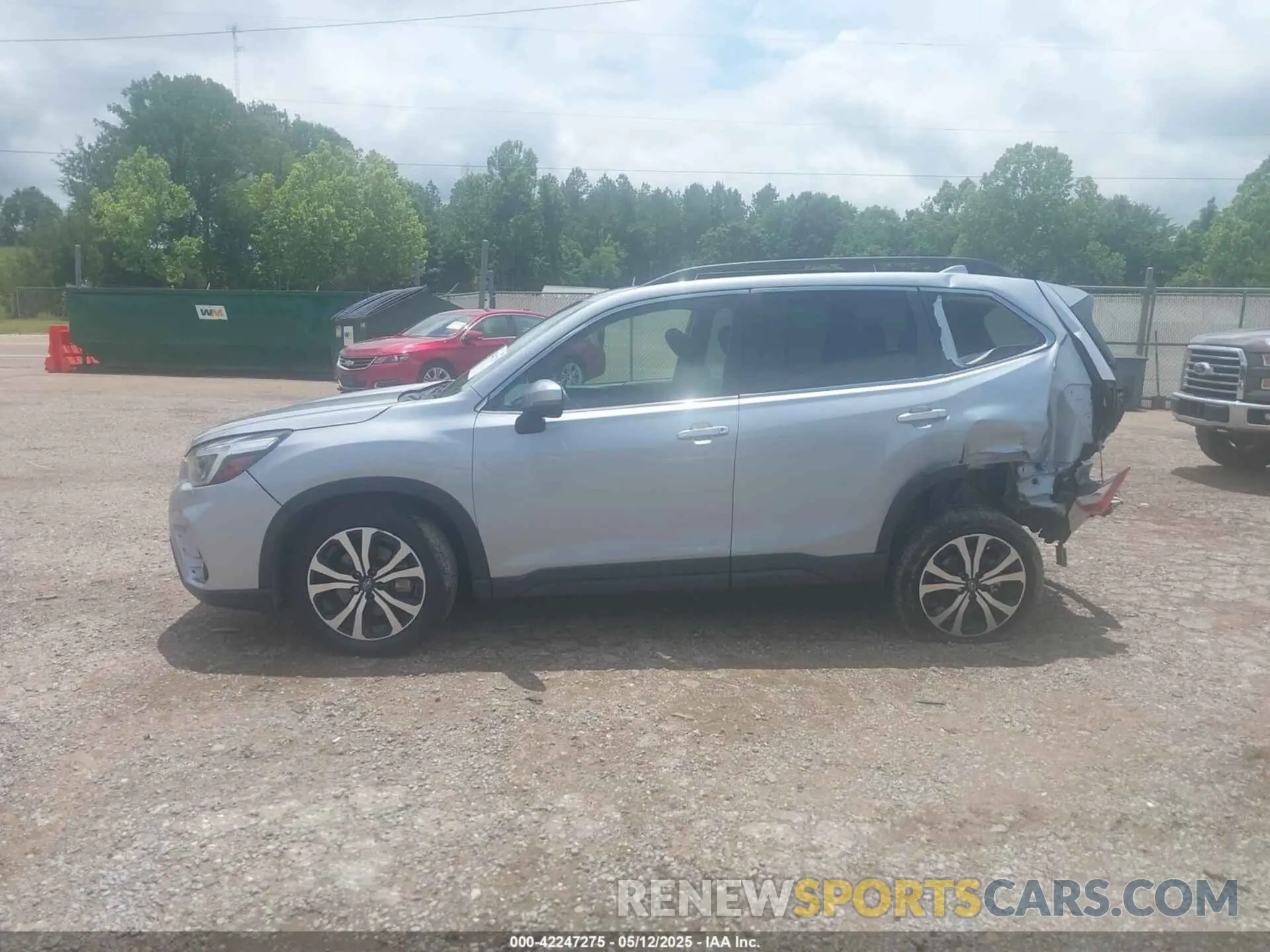 13 fotografías del automóvil dañado JF2SKASC0MH510471 SUBARU FORESTER 2021