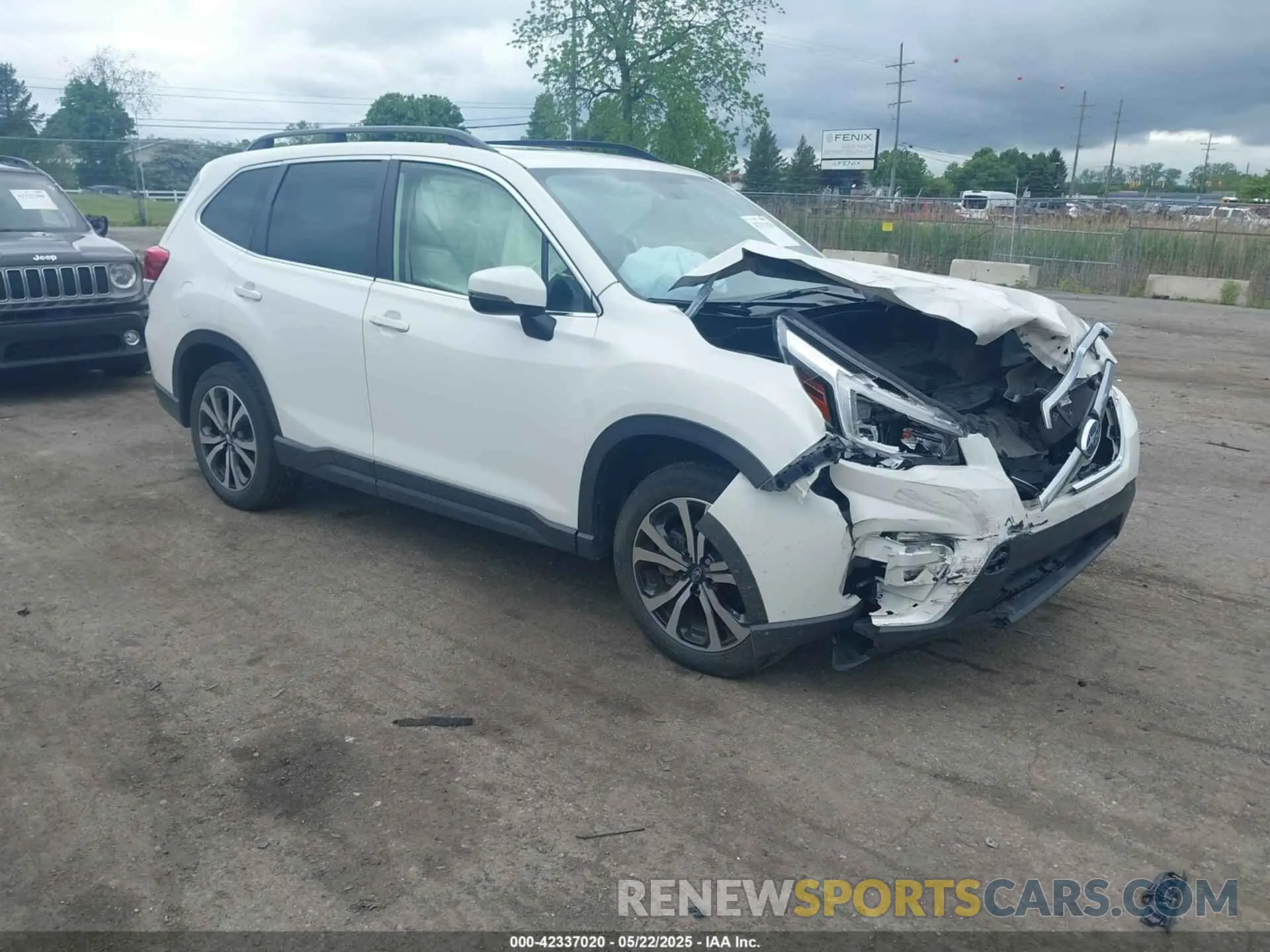 1 fotografías del automóvil dañado JF2SKASC2MH519169 SUBARU FORESTER 2021