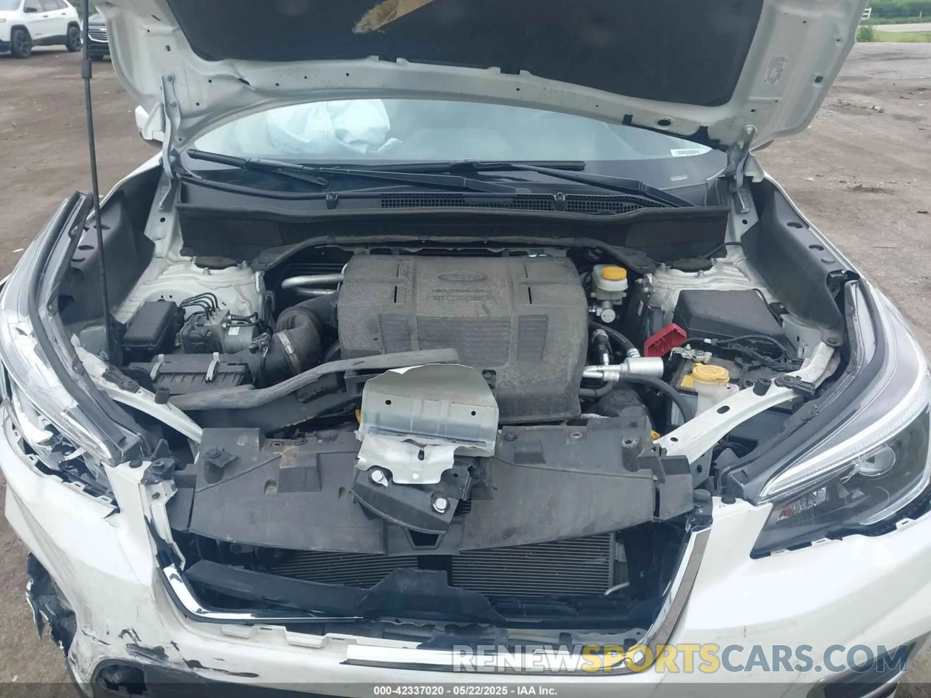 10 fotografías del automóvil dañado JF2SKASC2MH519169 SUBARU FORESTER 2021