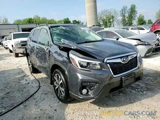 14 fotografías del automóvil dañado JF2SKASC5MH591712 SUBARU FORESTER 2021