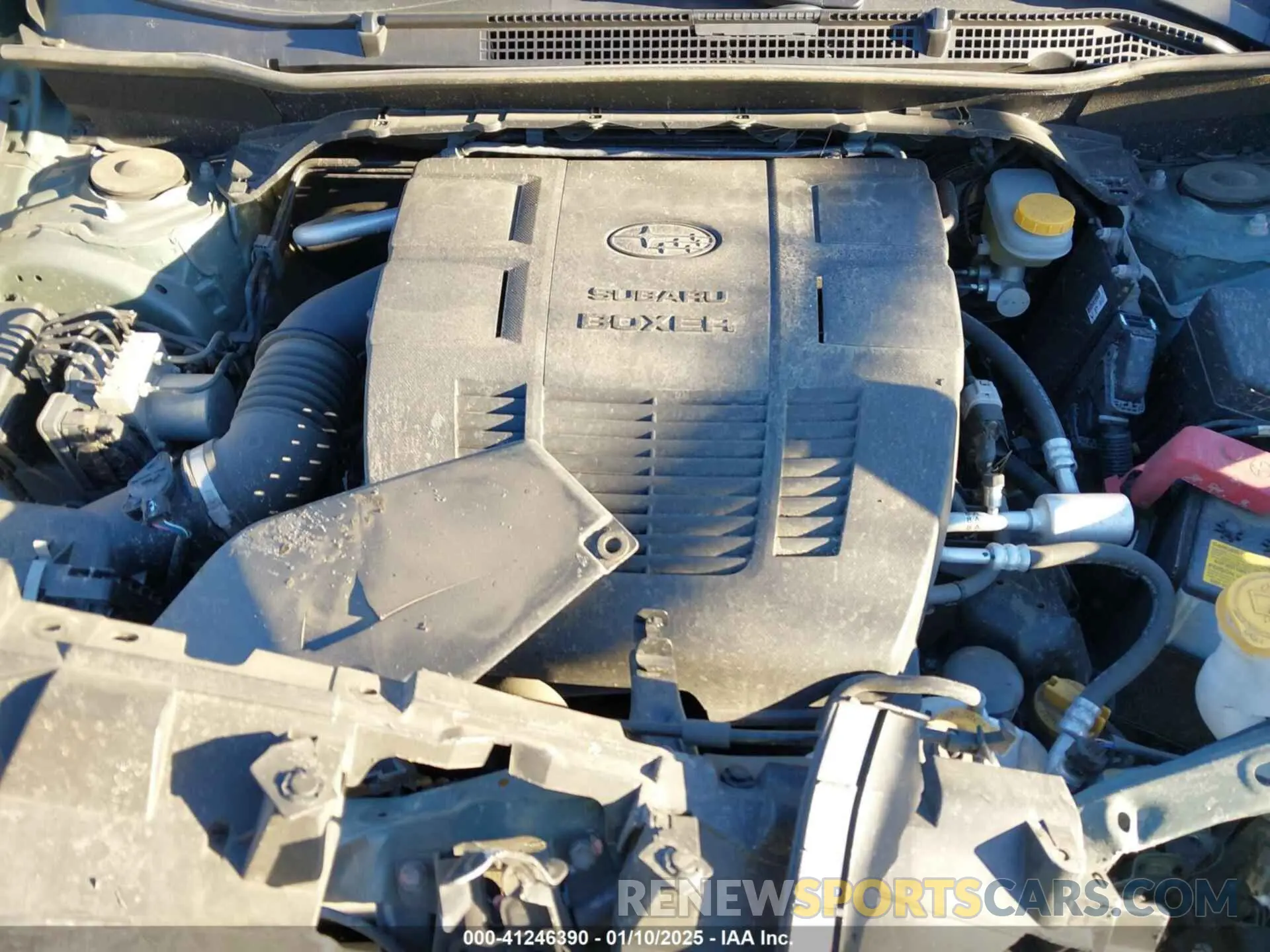 10 fotografías del automóvil dañado JF2SKASCXMH418302 SUBARU FORESTER 2021
