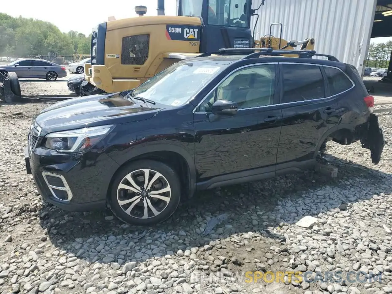 1 fotografías del automóvil dañado JF2SKASCXMH498328 SUBARU FORESTER 2021