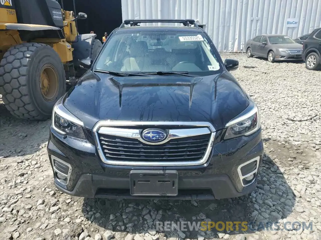 5 fotografías del automóvil dañado JF2SKASCXMH498328 SUBARU FORESTER 2021