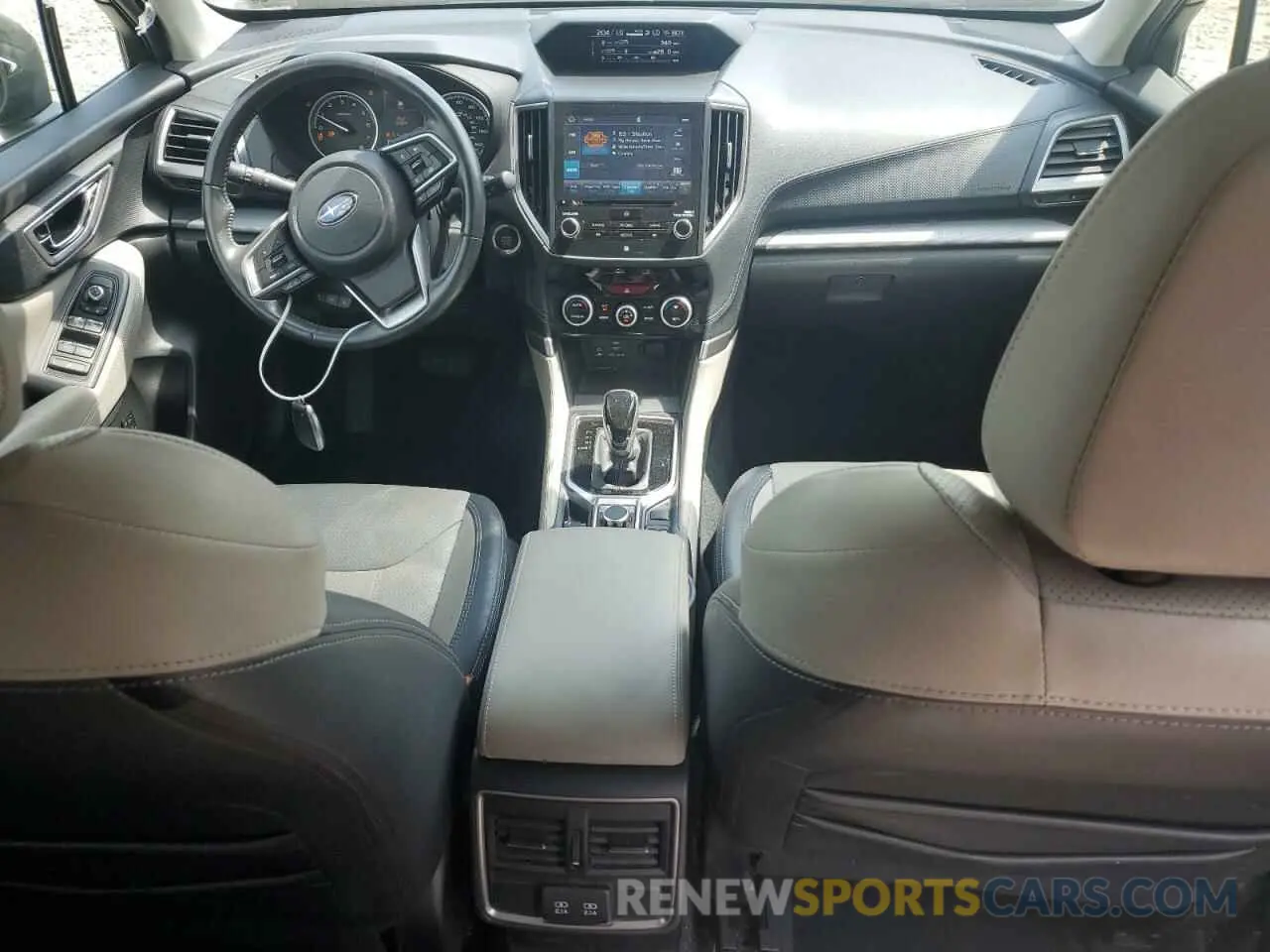 8 fotografías del automóvil dañado JF2SKASCXMH498328 SUBARU FORESTER 2021