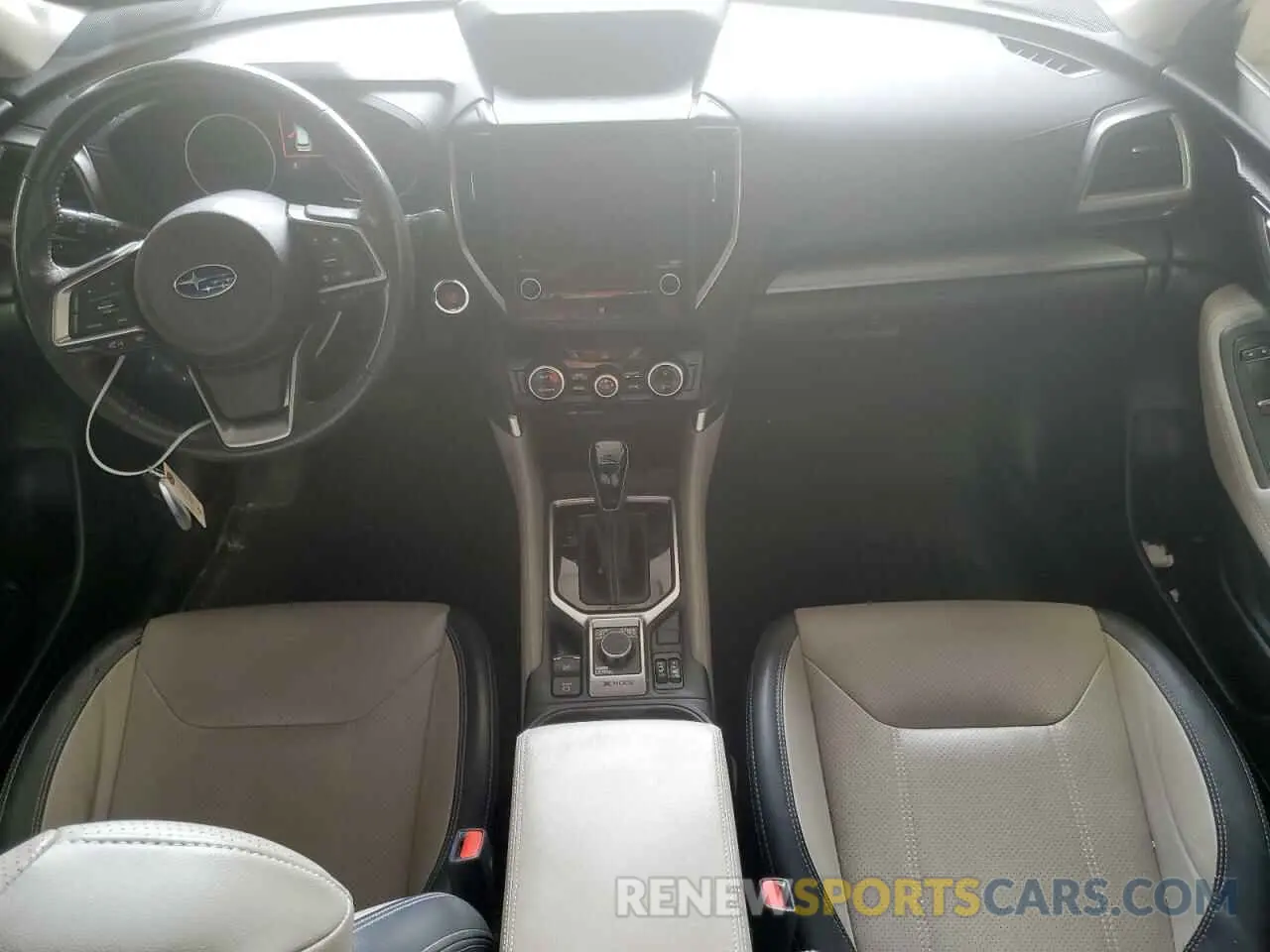 8 fotografías del automóvil dañado JF2SKASCXMH586022 SUBARU FORESTER 2021