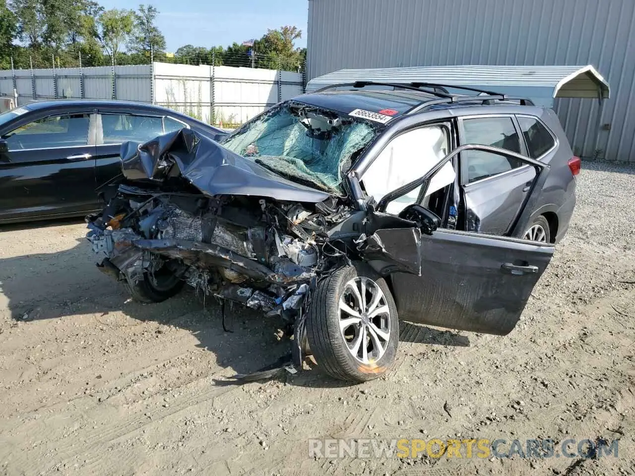 1 fotografías del automóvil dañado JF2SKAUC0MH492101 SUBARU FORESTER 2021