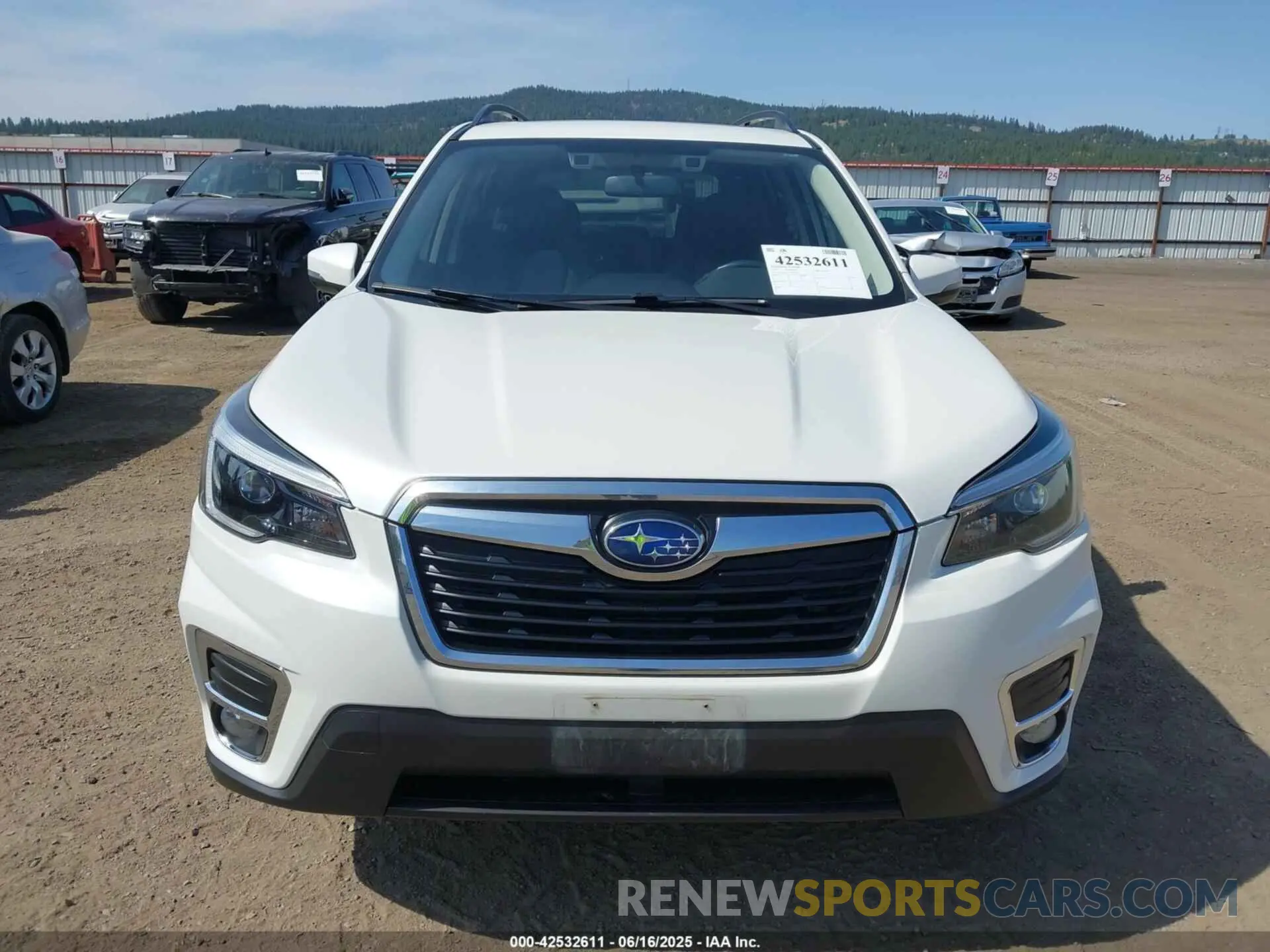 12 fotografías del automóvil dañado JF2SKAUC1MH405368 SUBARU FORESTER 2021
