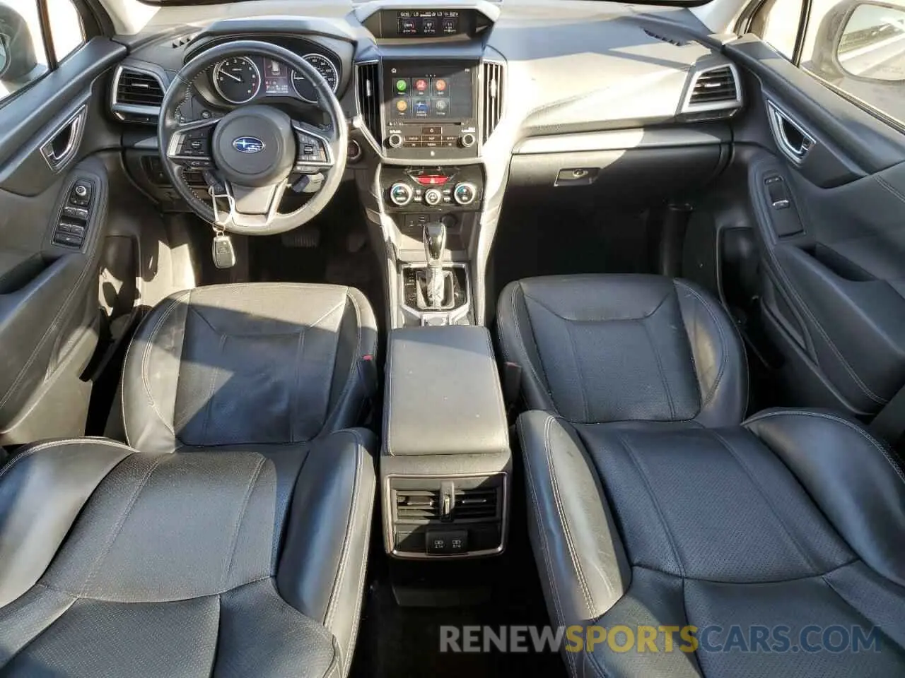8 fotografías del automóvil dañado JF2SKAUC1MH422414 SUBARU FORESTER 2021