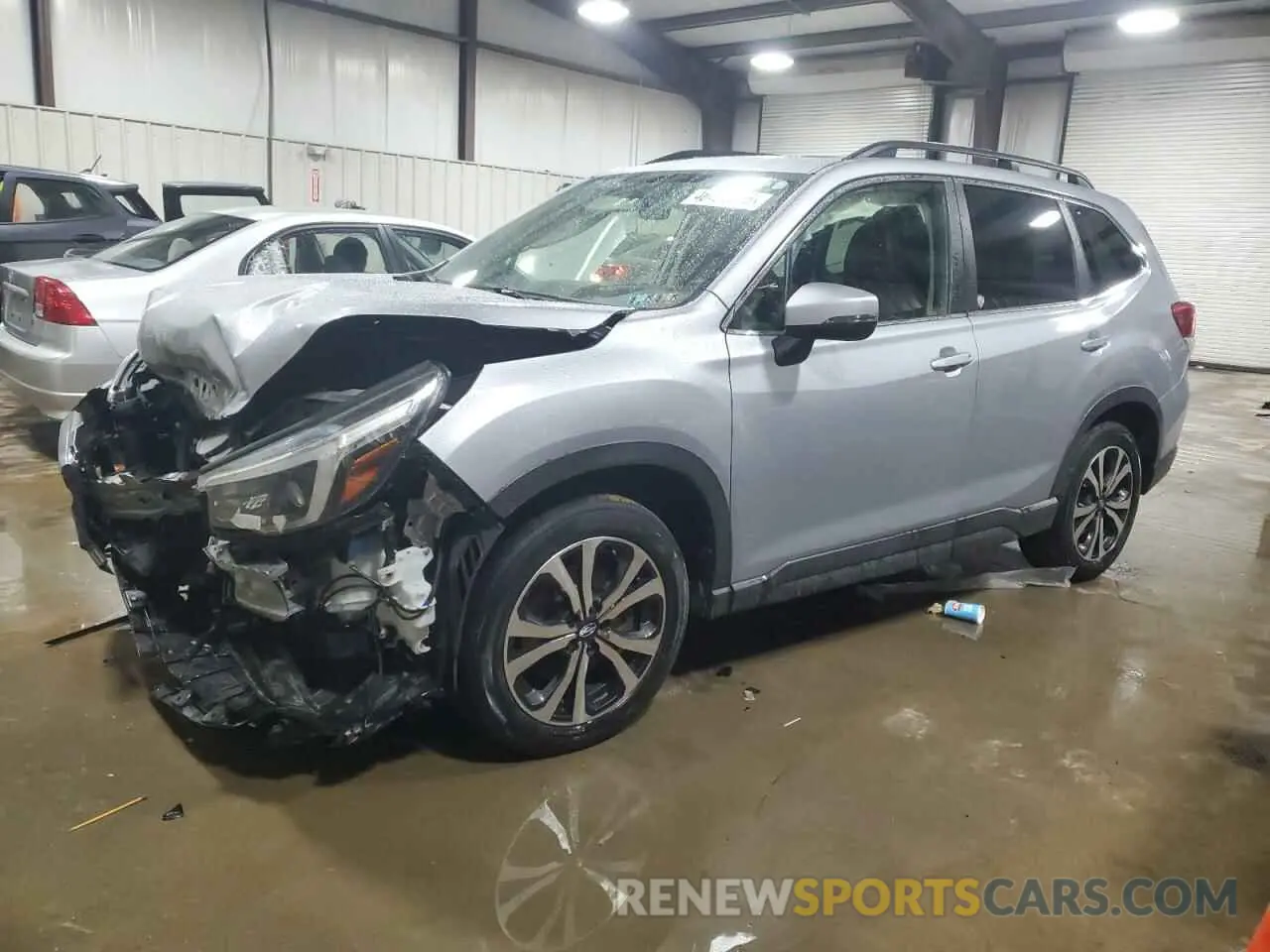 1 fotografías del automóvil dañado JF2SKAUC3MH473266 SUBARU FORESTER 2021
