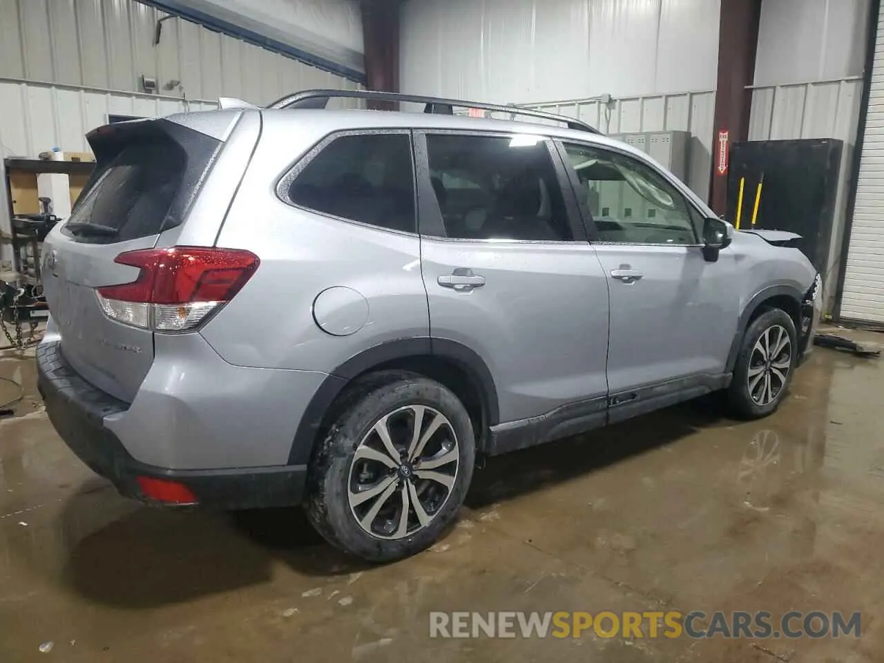 3 fotografías del automóvil dañado JF2SKAUC3MH473266 SUBARU FORESTER 2021