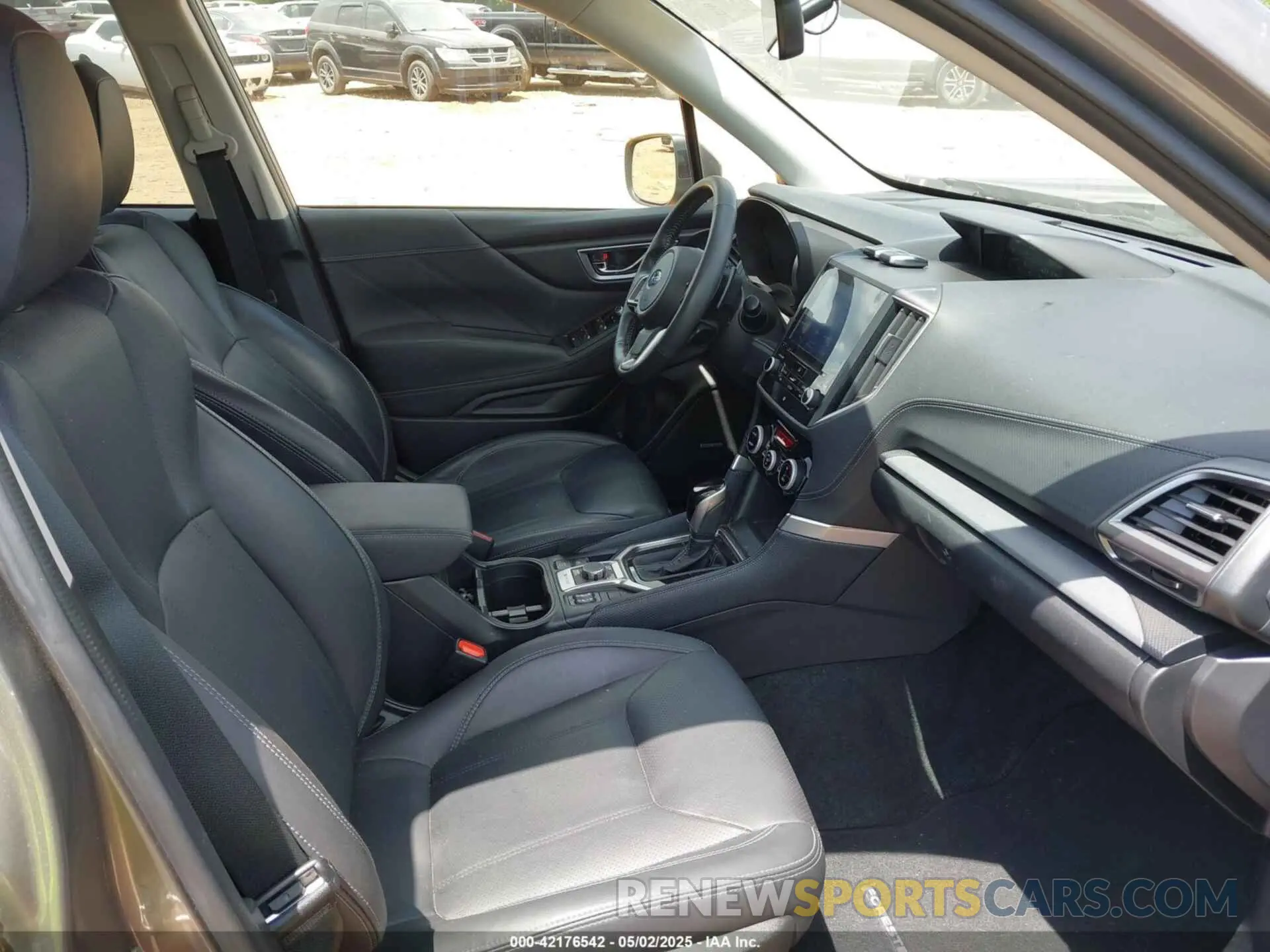 5 fotografías del automóvil dañado JF2SKAUC4MH465077 SUBARU FORESTER 2021