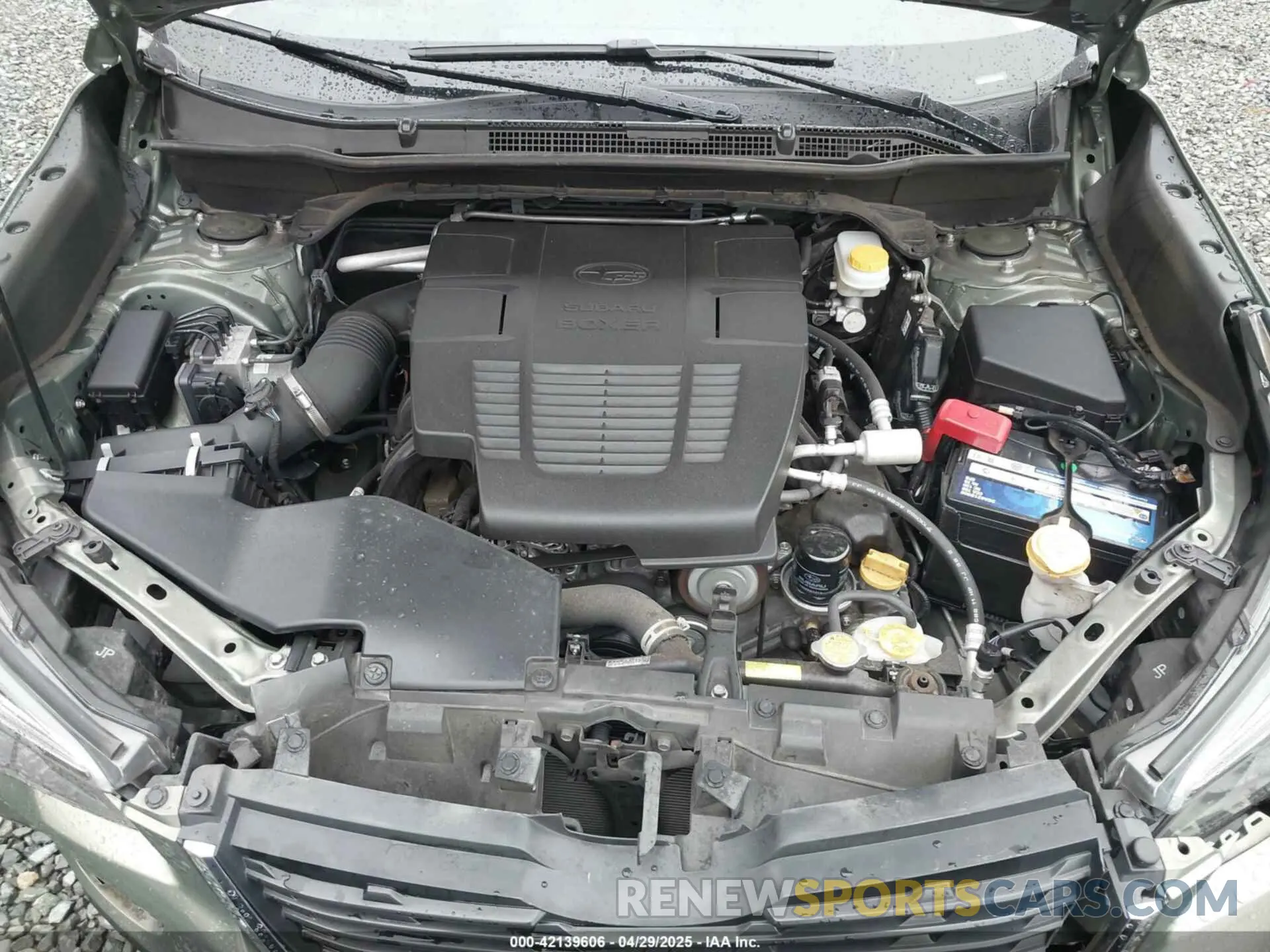 10 fotografías del automóvil dañado JF2SKAUC5MH503500 SUBARU FORESTER 2021
