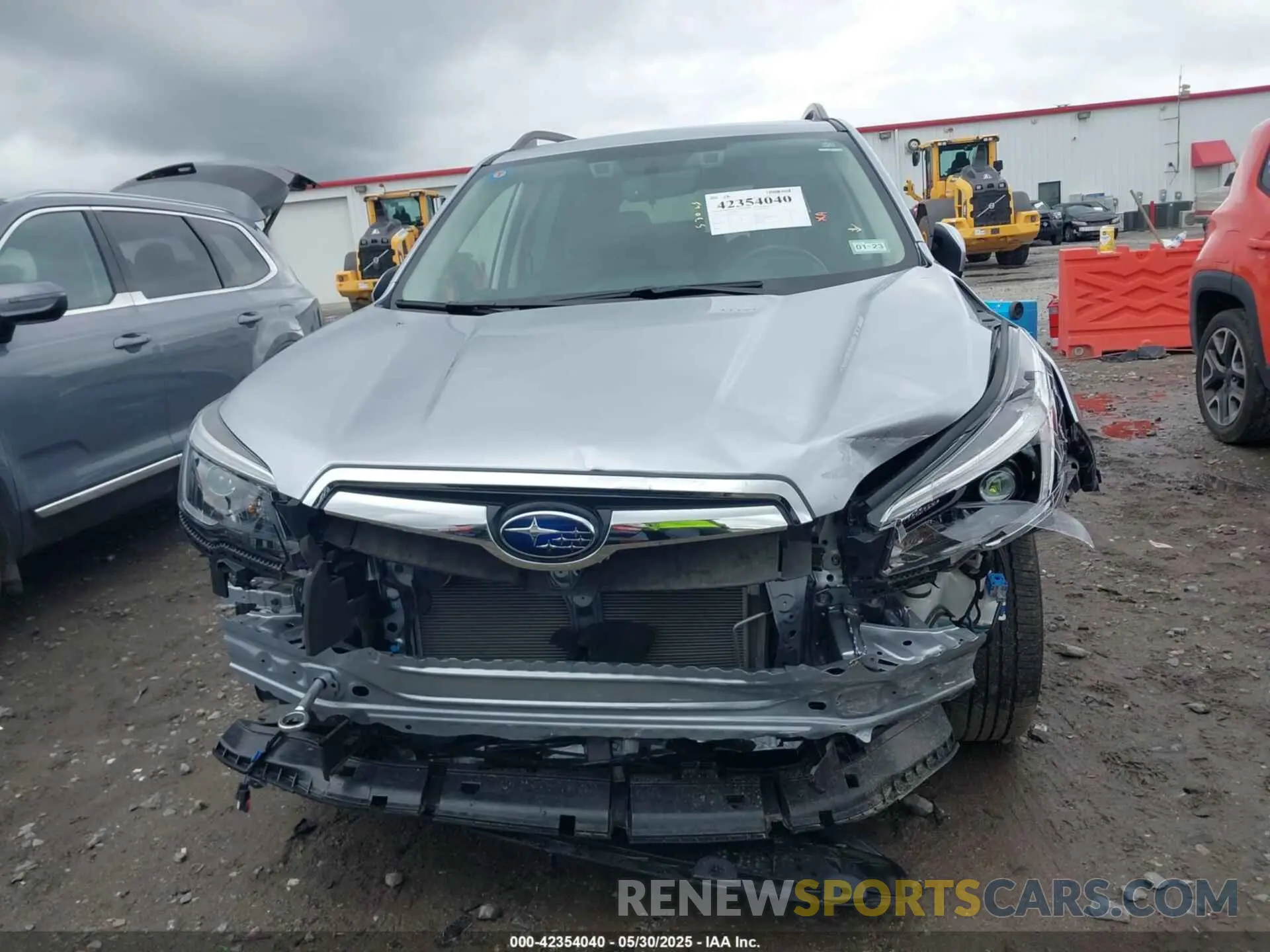 13 fotografías del automóvil dañado JF2SKAUC6MH431710 SUBARU FORESTER 2021